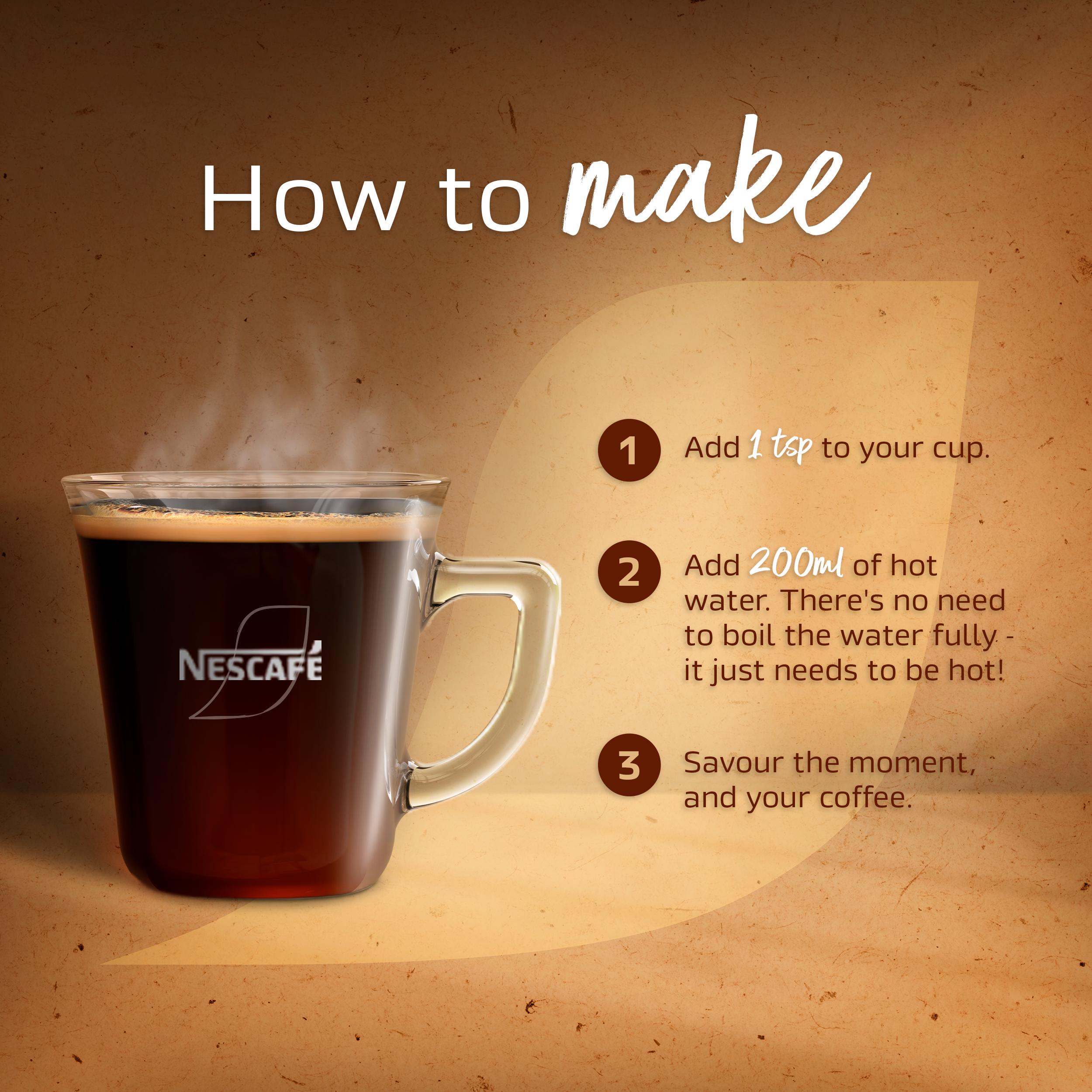 Nescafé Gold Blend Decaf Instant Coffee 95g thumbnail 3