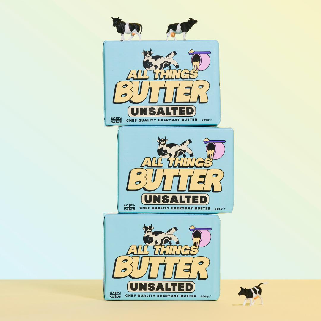 All Things Butter Organic British Unsalted Butter 200g thumbnail 4