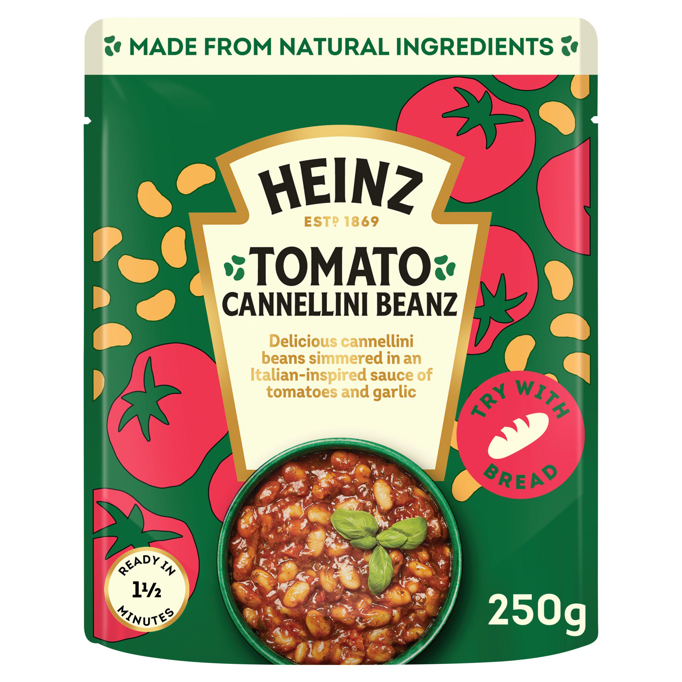 Heinz Tomato Cannellini Beans Italian Style 250g