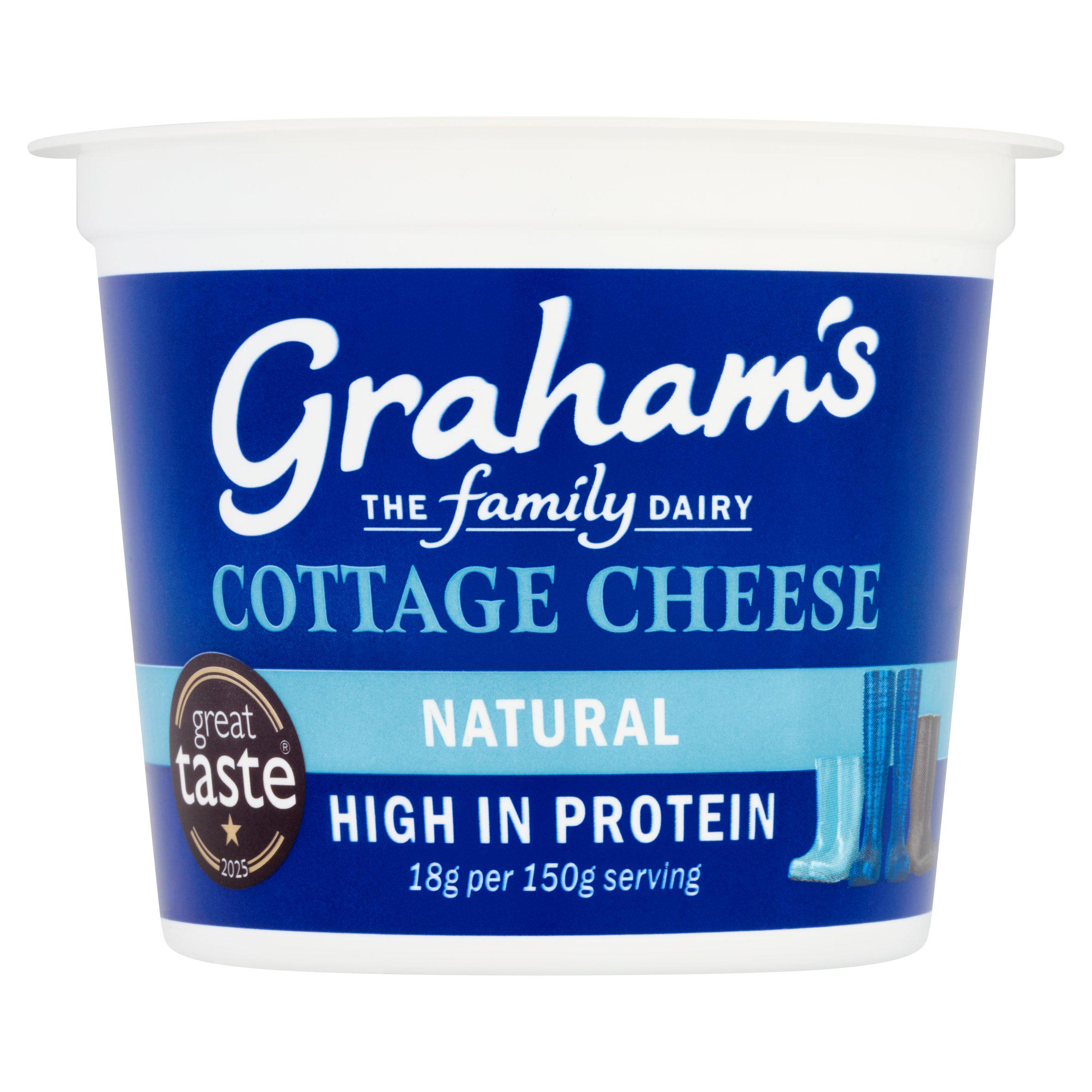 Graham's Natural Cottage Cheese Full Fat 300G