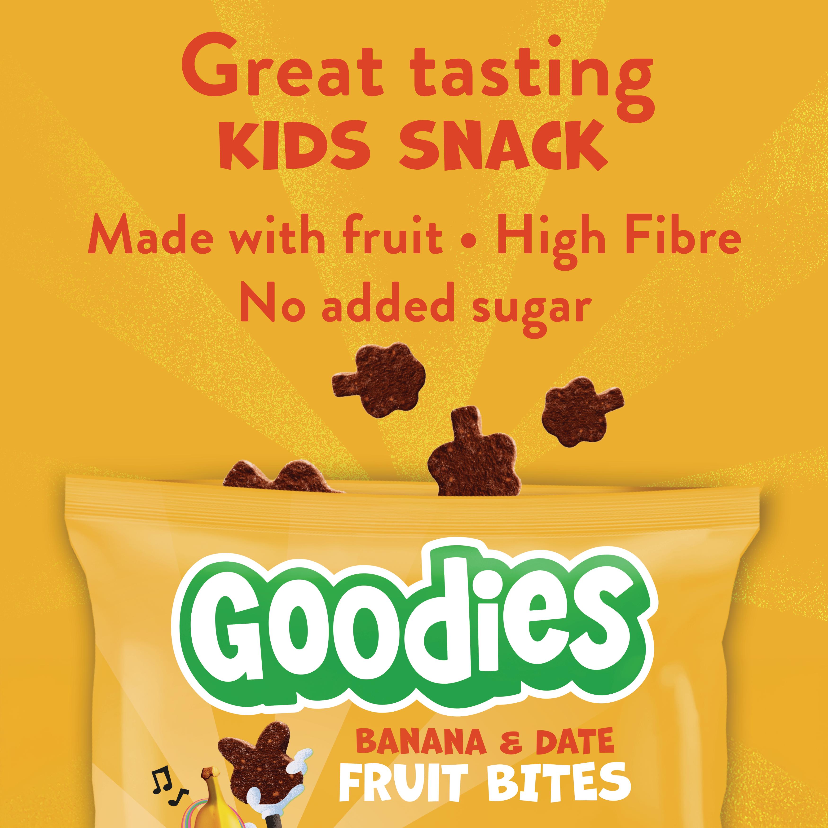 Goodies 20g Banana & Date Kids Snack Fruit Bites thumbnail 2