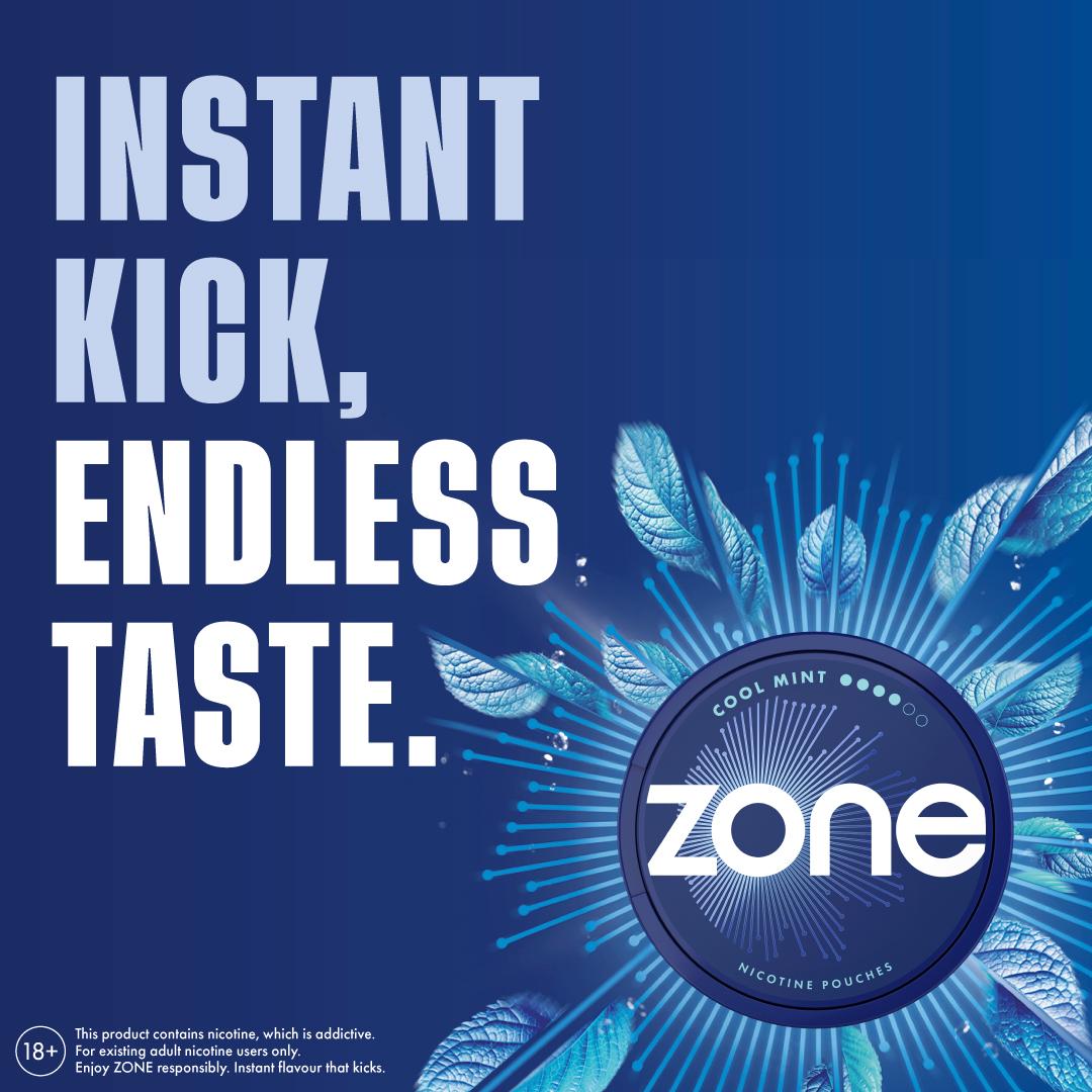 Zone Cool Mint Nicotine Pouches 11mg thumbnail 5
