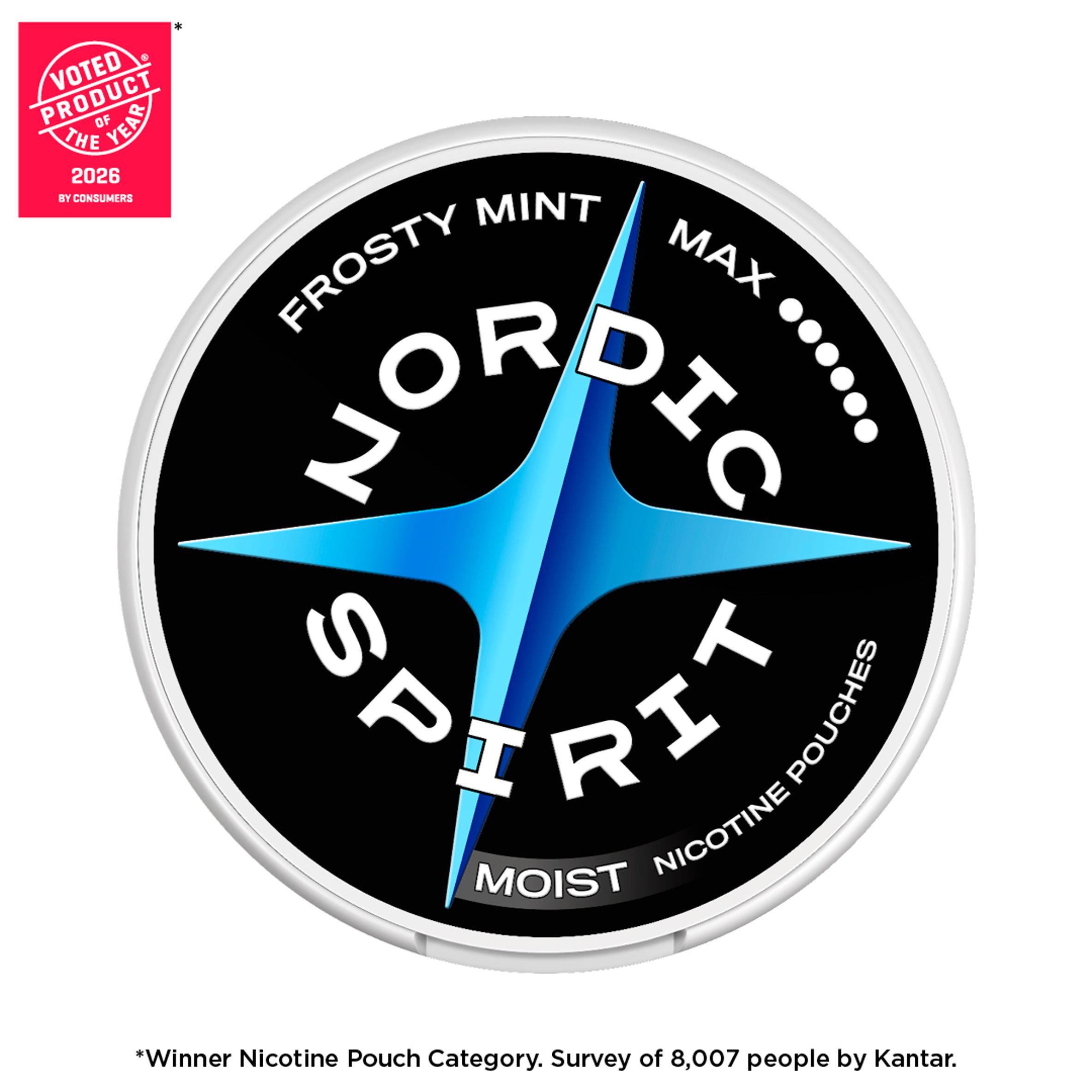 Frosty Mint Max Nicotine Pouches 17mg