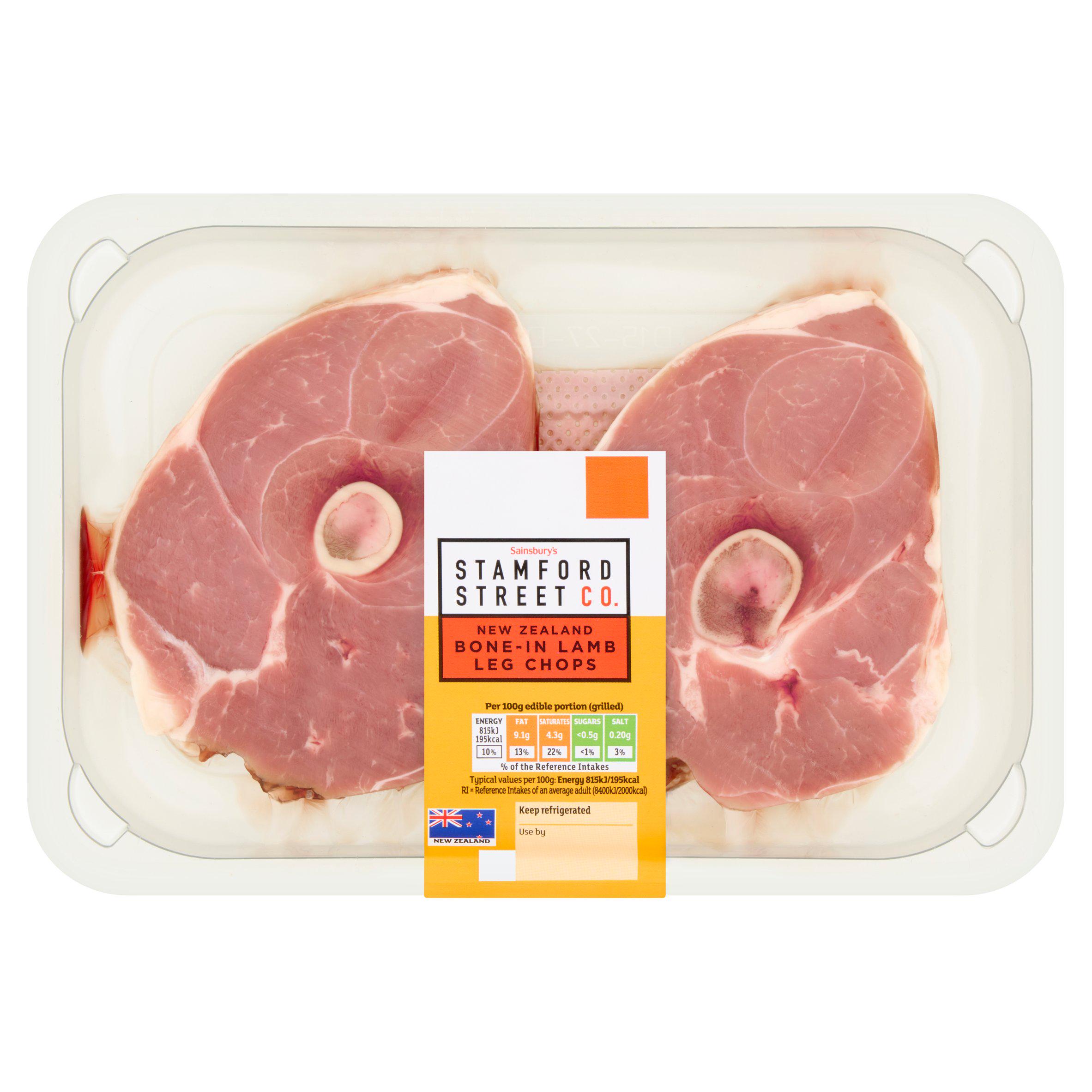 Stamford Street Co. 320g Bone in Lamb Leg Chop