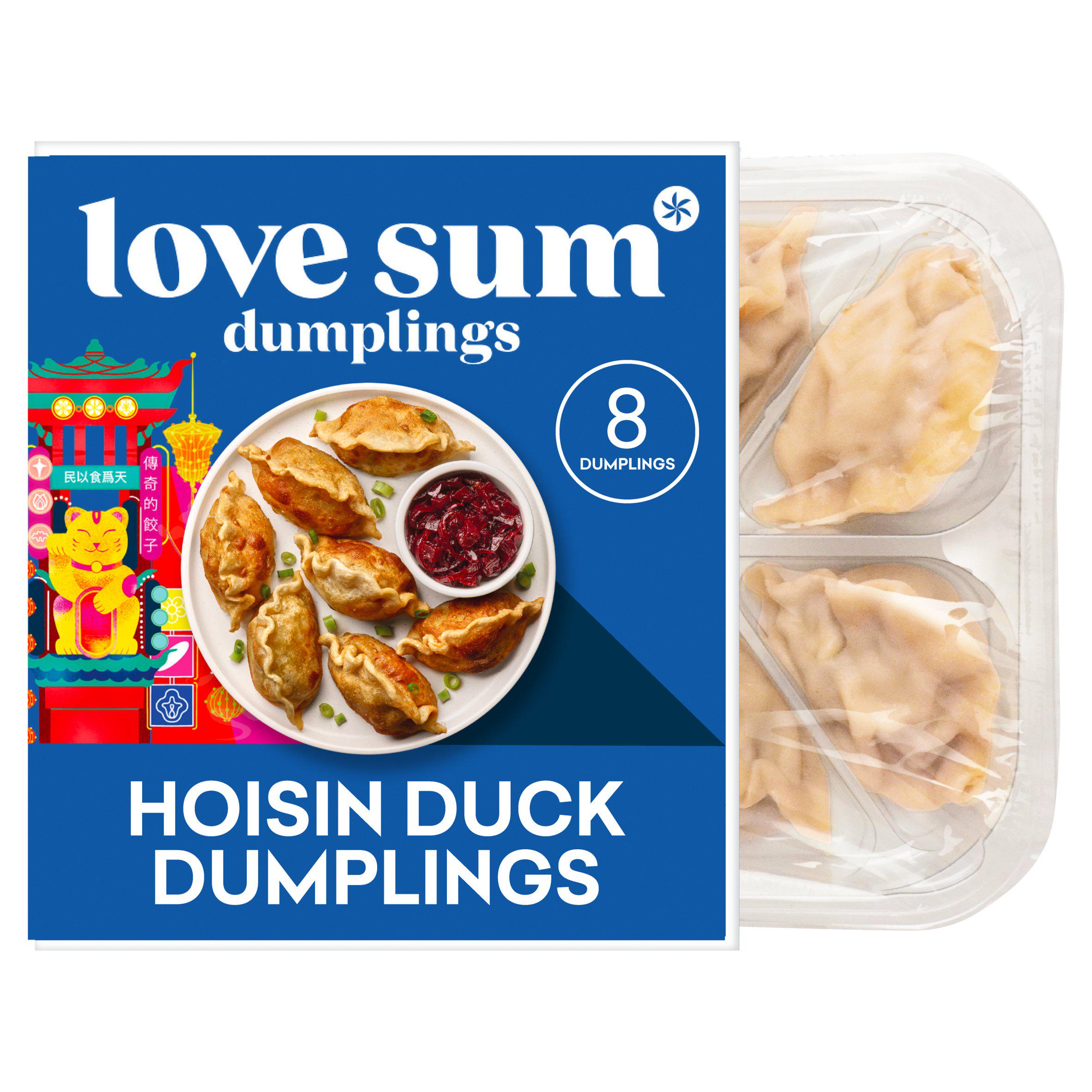 Love Sum 8 Hoisin Duck Dumplings 200g