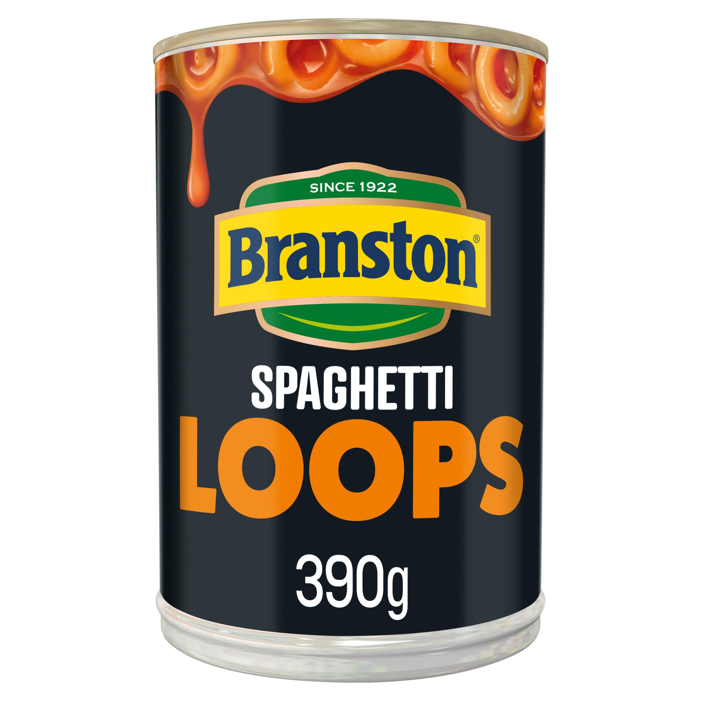 Branston Spaghetti Loops in a Rich Thick Tomatoey Sauce 395g