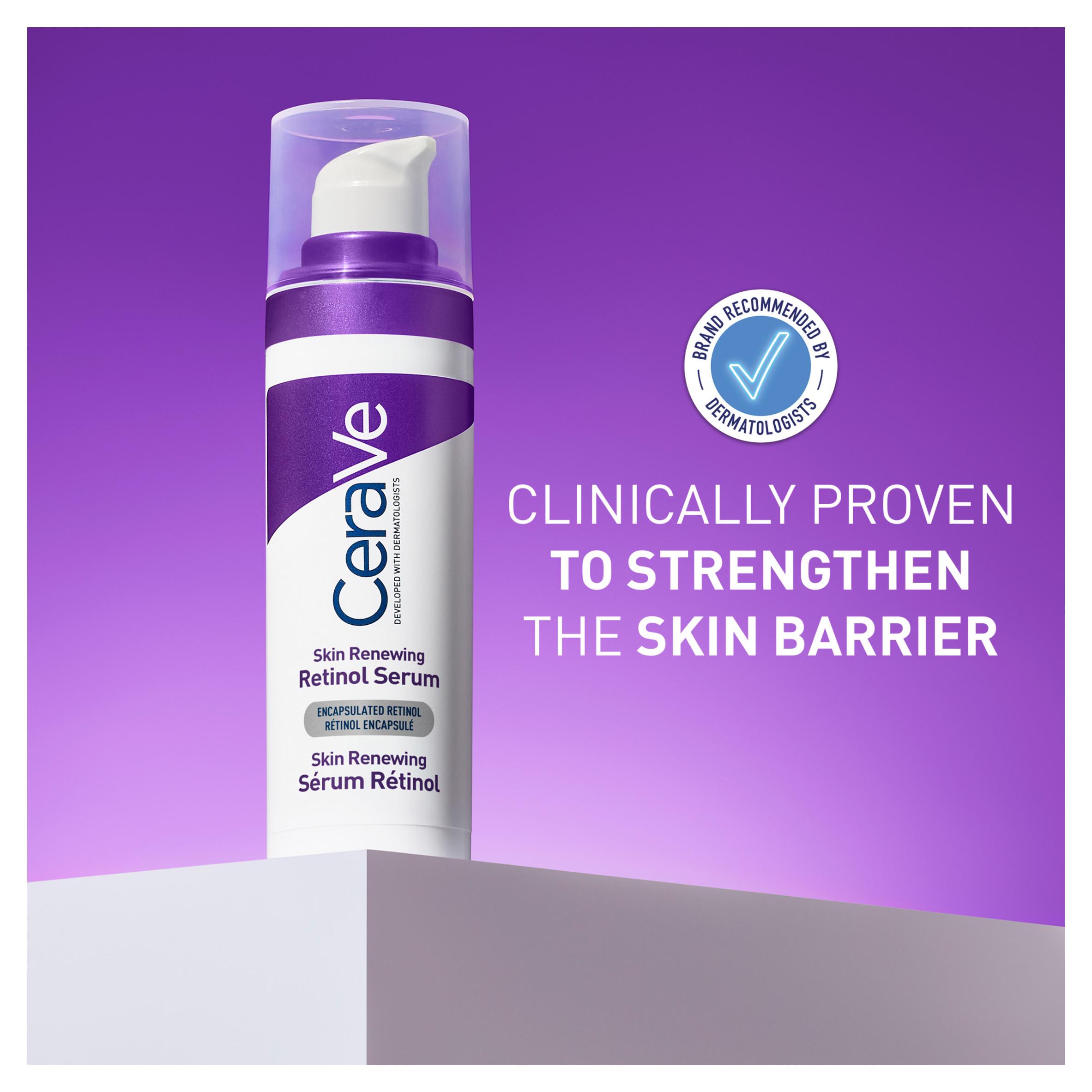 CeraVe 30ml Anti Ageing for Fine Line & Wrinkles Skin Renewing Retinol Serum thumbnail 5
