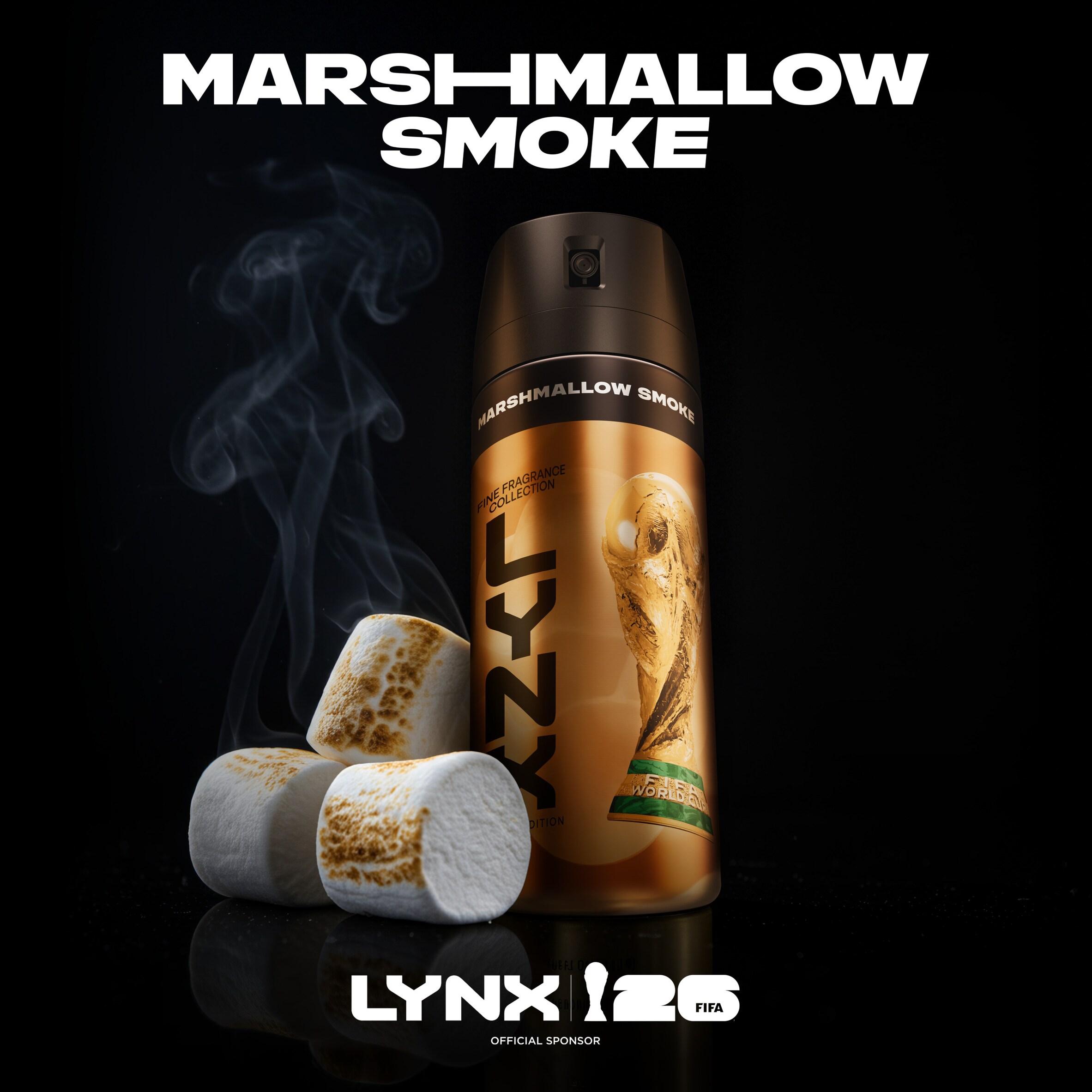 Lynx 200ml FIFA Fine Fragrance Collection Marshmallow Smoke Premium Body Spray, Limited Edition thumbnail 3