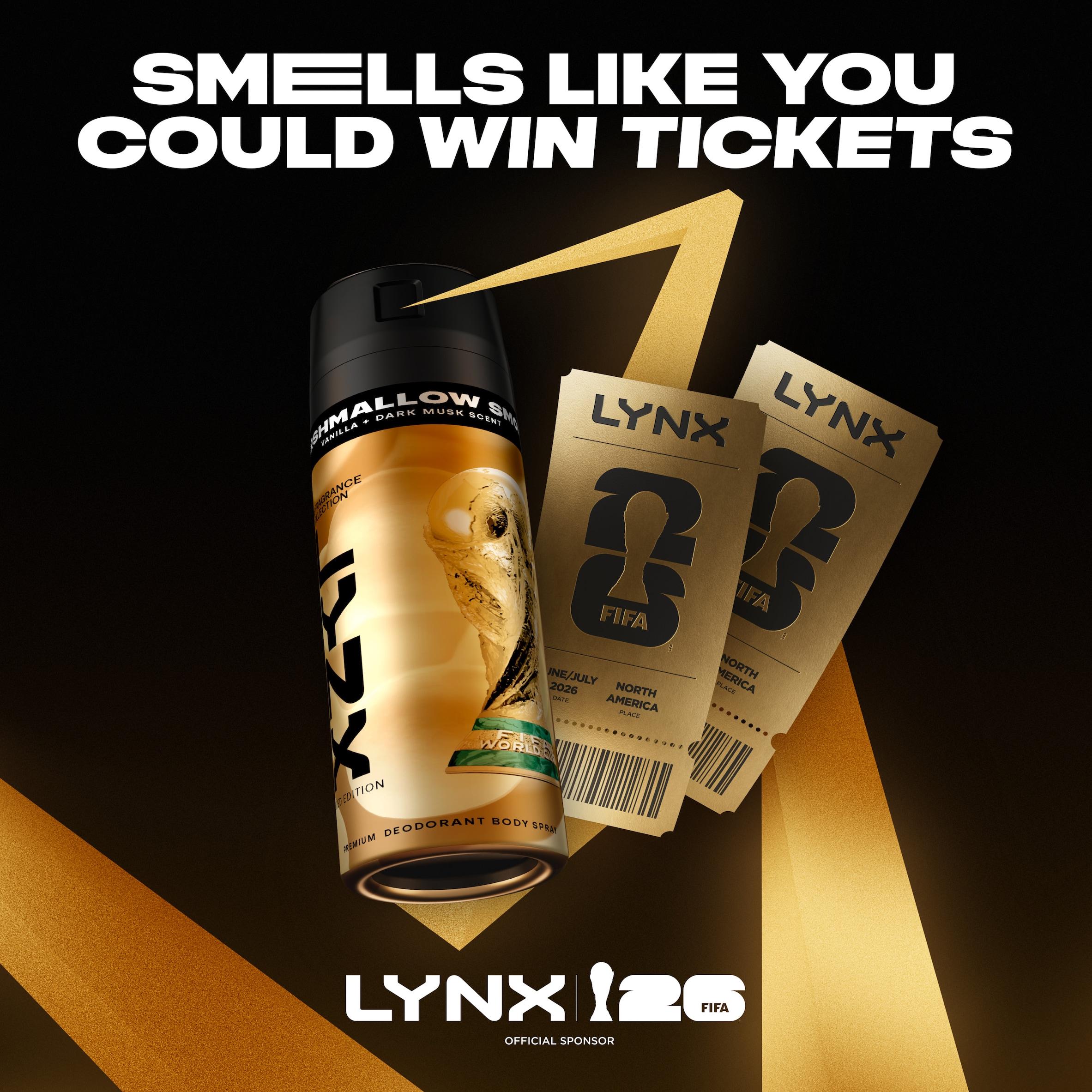 Lynx 200ml FIFA Fine Fragrance Collection Marshmallow Smoke Premium Body Spray, Limited Edition thumbnail 5