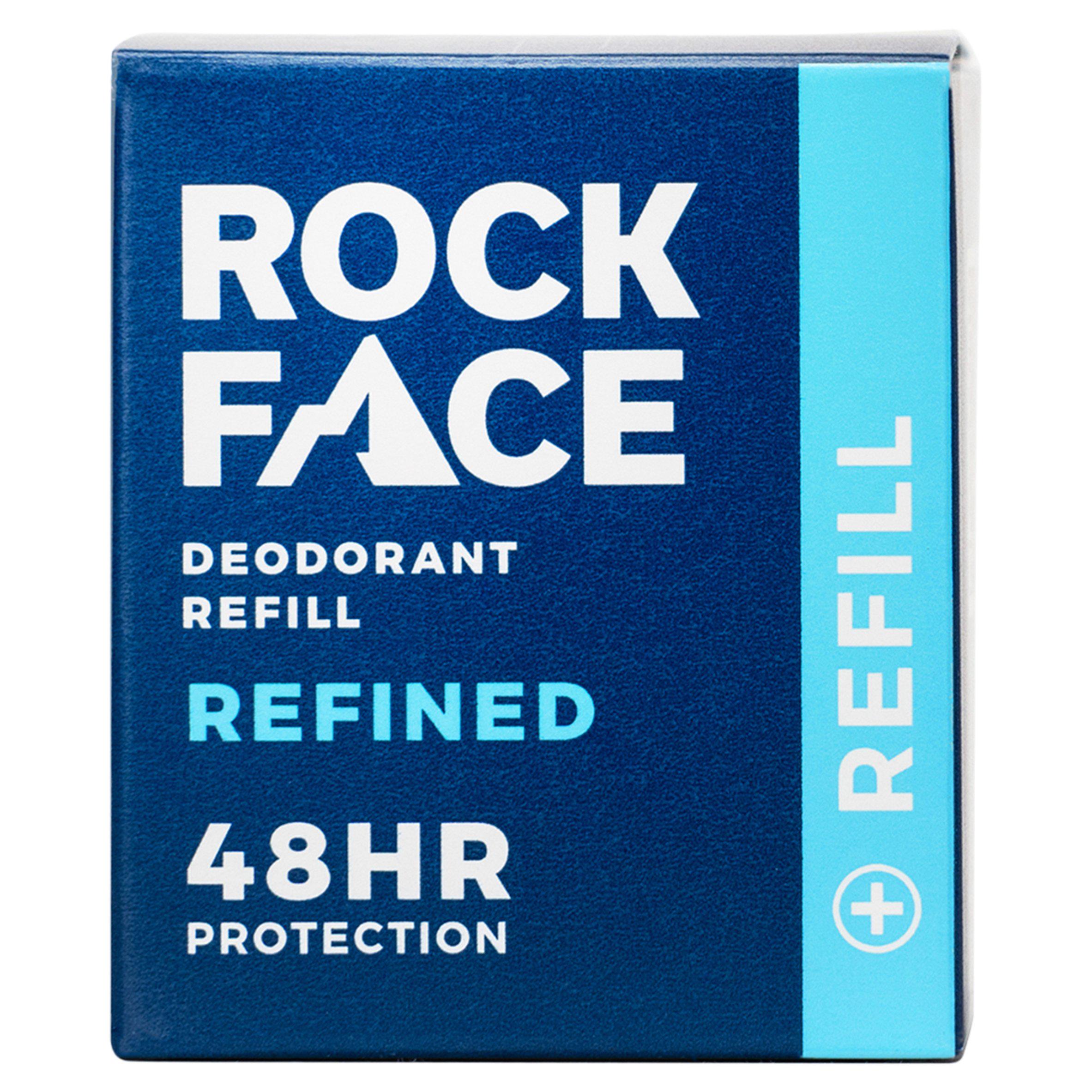 Rock Face Natural Deodorant Refill Refined 40G