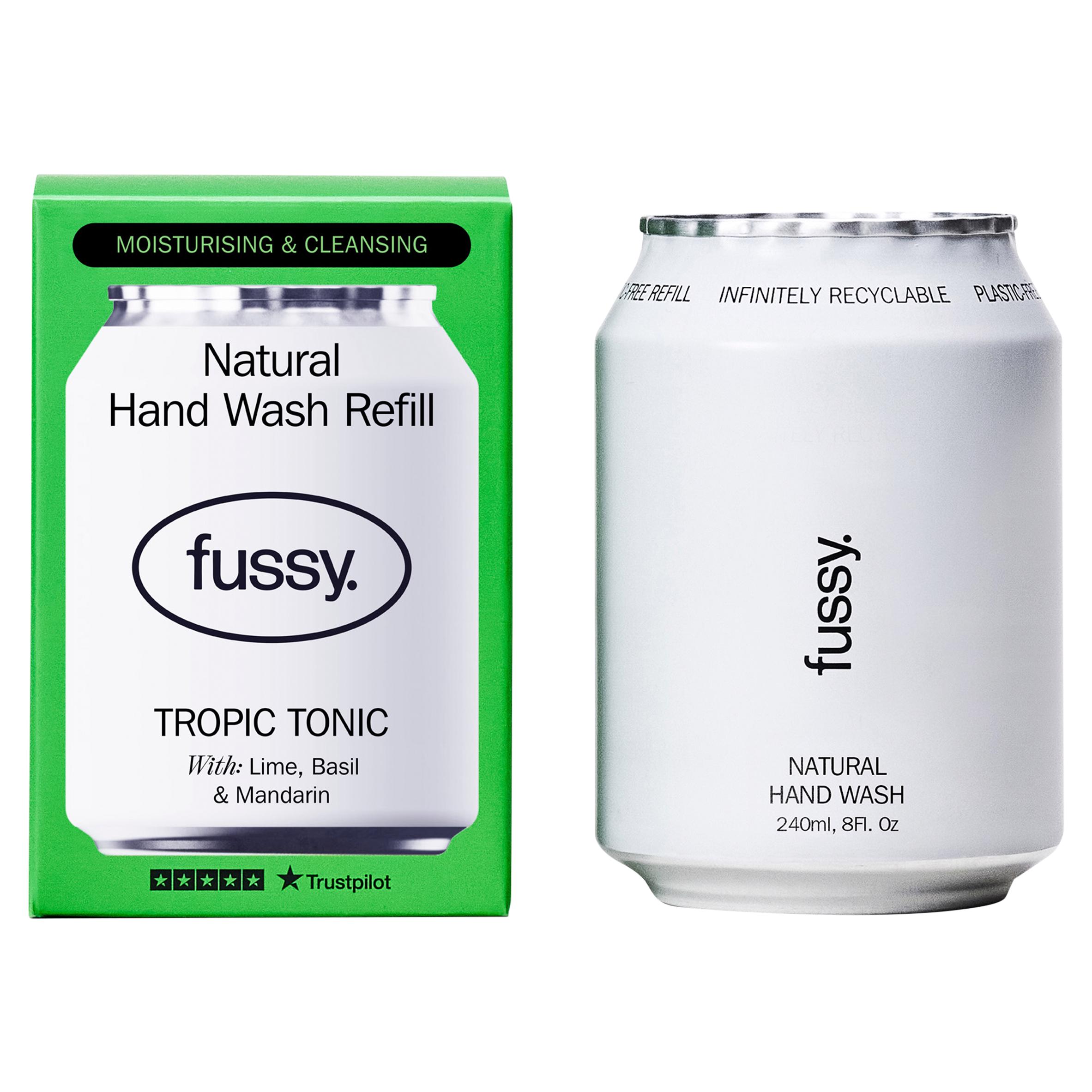 Fussy 240ml Tropic Tonic Natural Hand Wash Refill thumbnail 2
