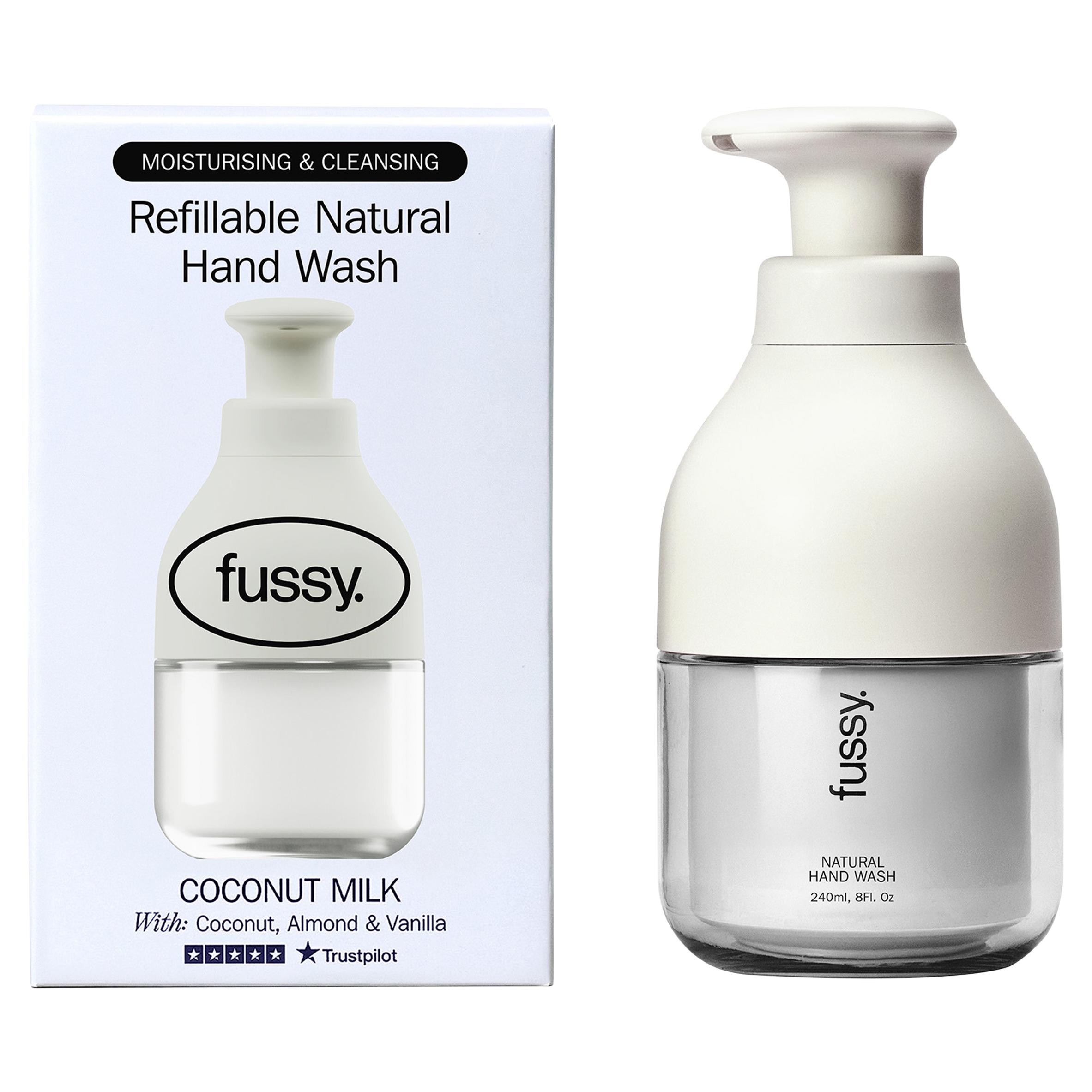 Fussy 240ml Coconut Milk Refillable Natural Hand Wash thumbnail 2