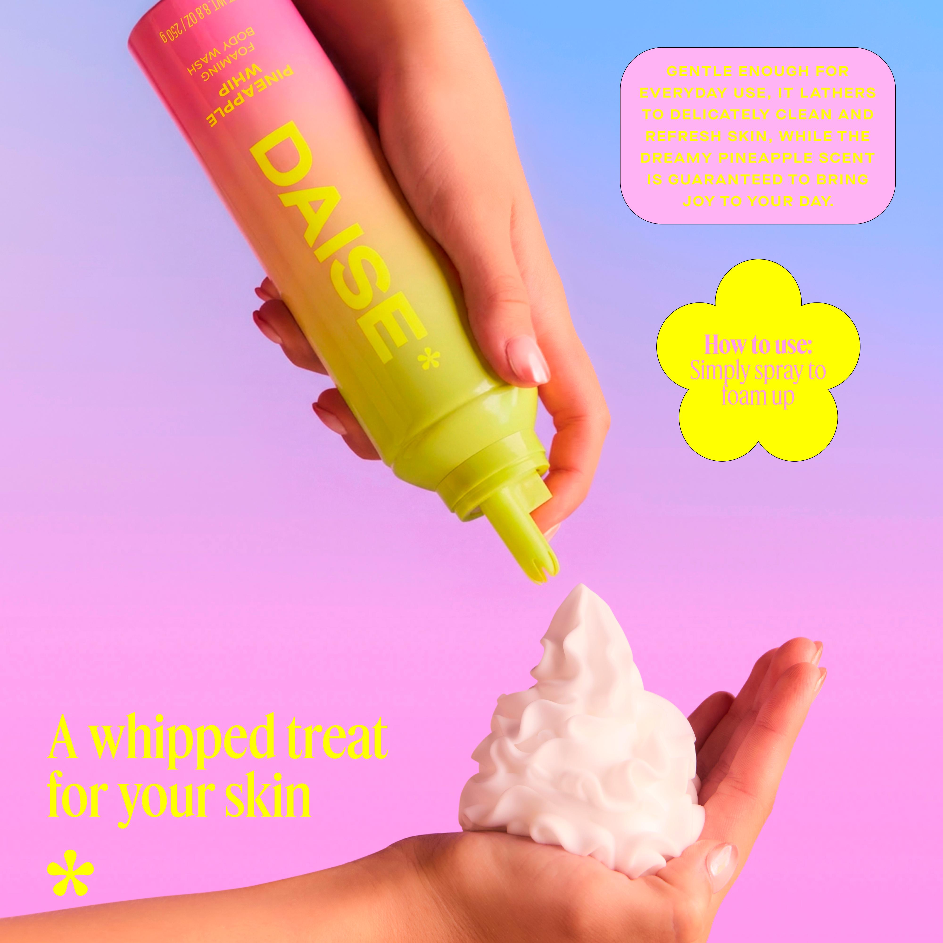 Daise 265ml Pineapple Whip Foaming Body Wash thumbnail 3
