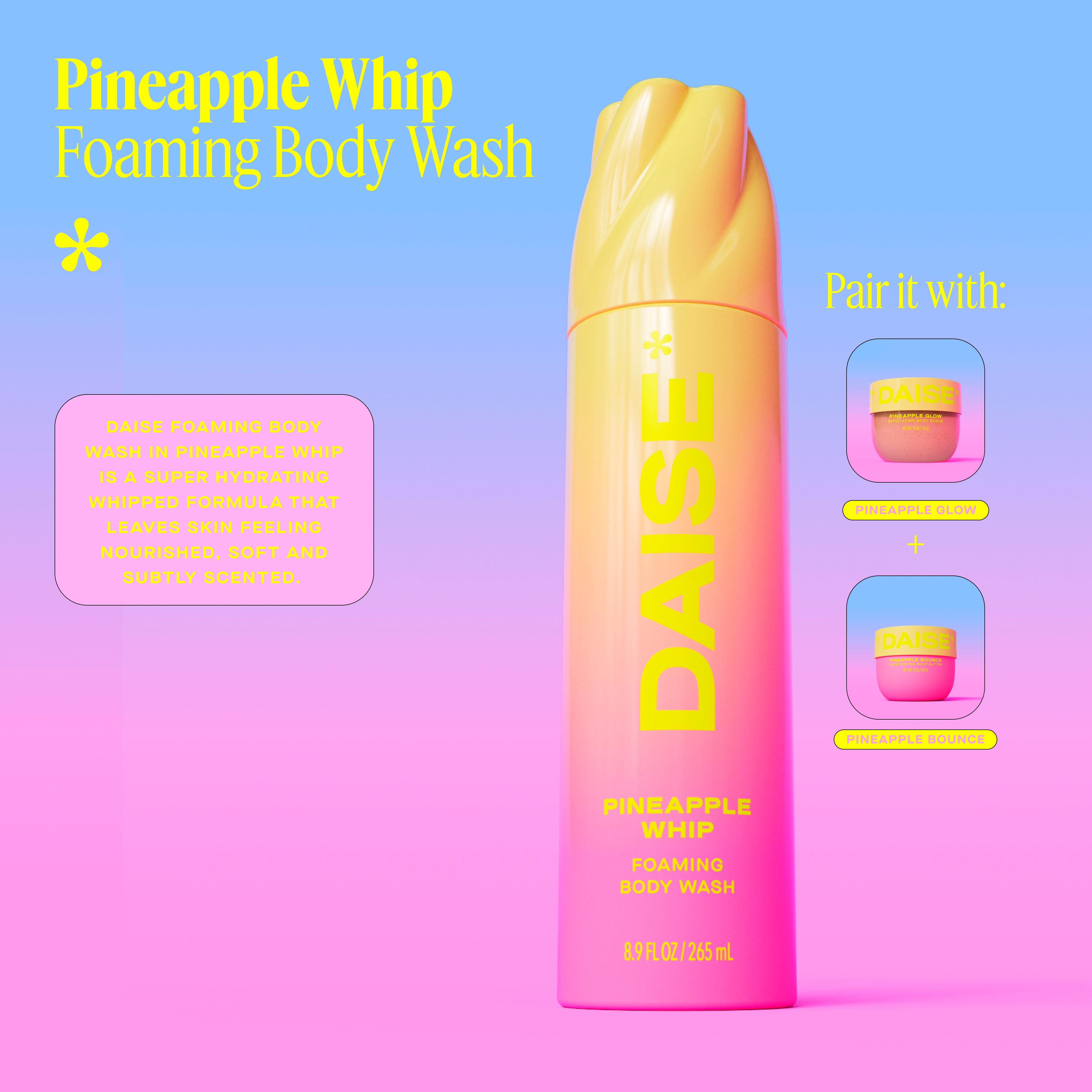 Daise 265ml Pineapple Whip Foaming Body Wash thumbnail 6