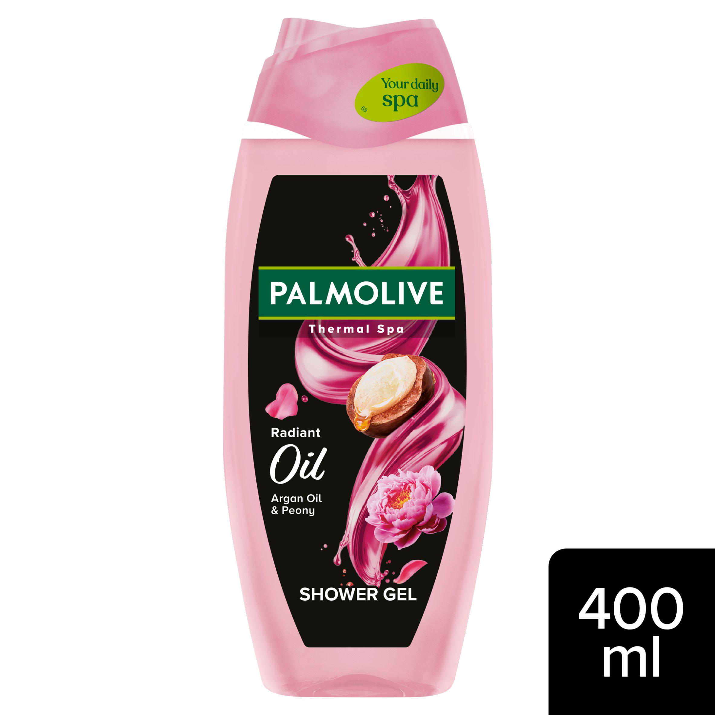 Palmolive 400ml Thermal Spa Radiant Oil Shower Gel Body Wash