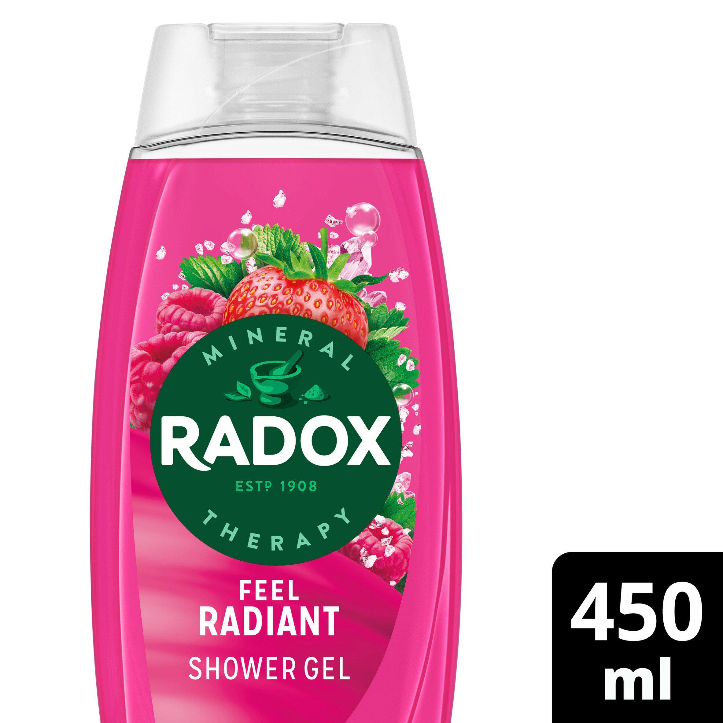 Radox 450ml Mineral Therapy Feel Radiant Shower Gel