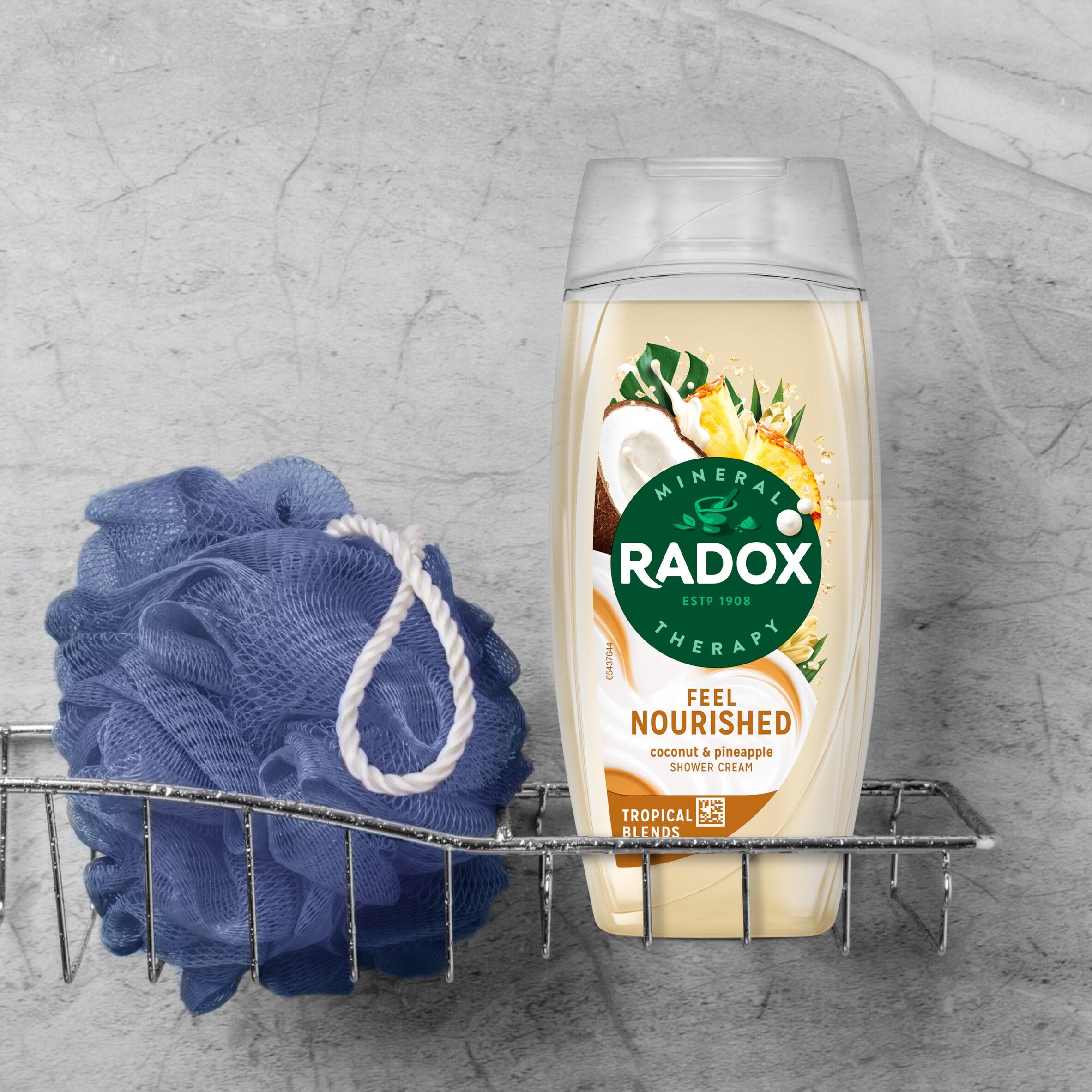 Radox 225ml Mineral Therapy Feel Nourished Shower Cream thumbnail 4