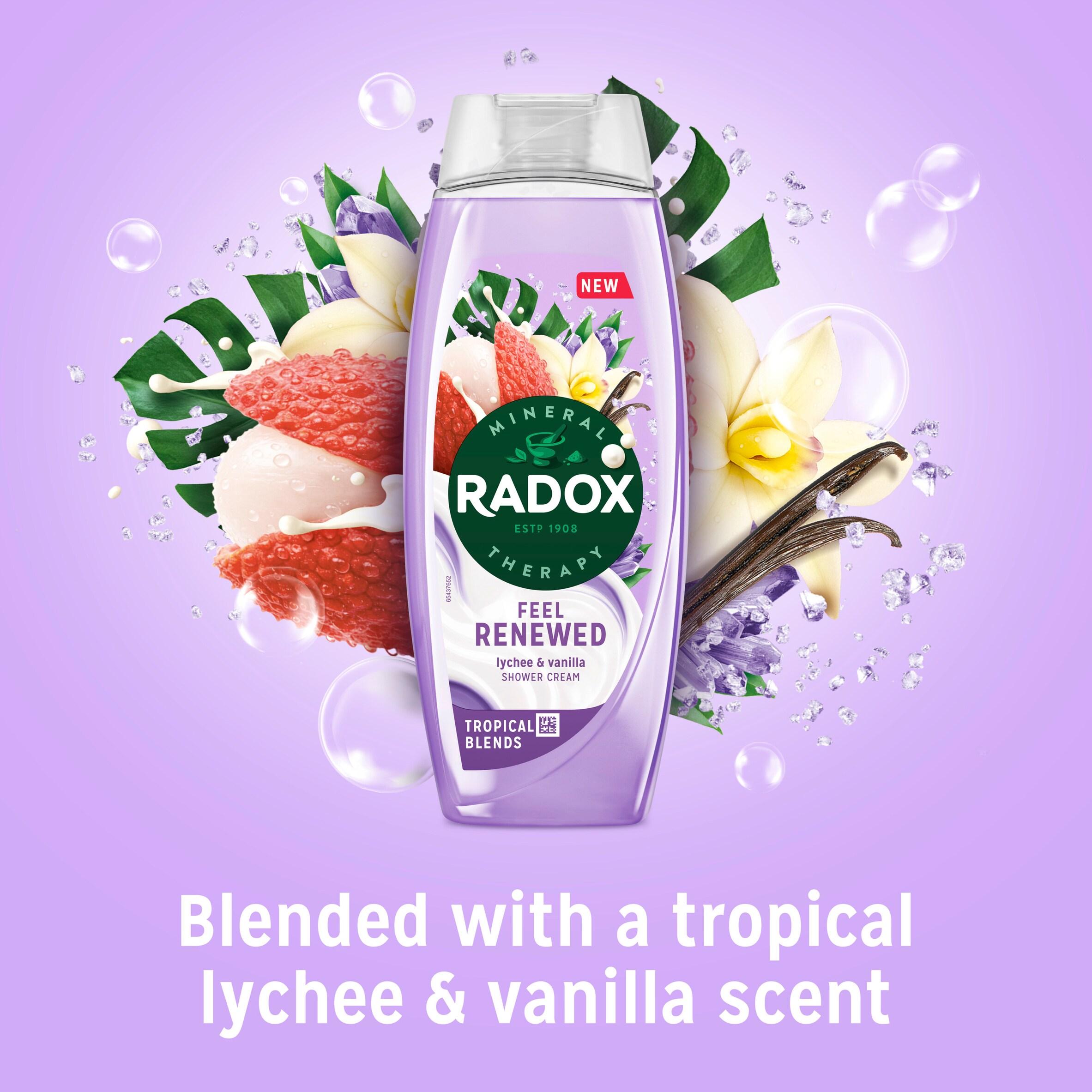 Radox 450ml Mineral Therapy Feel Renewed Shower Cream thumbnail 2