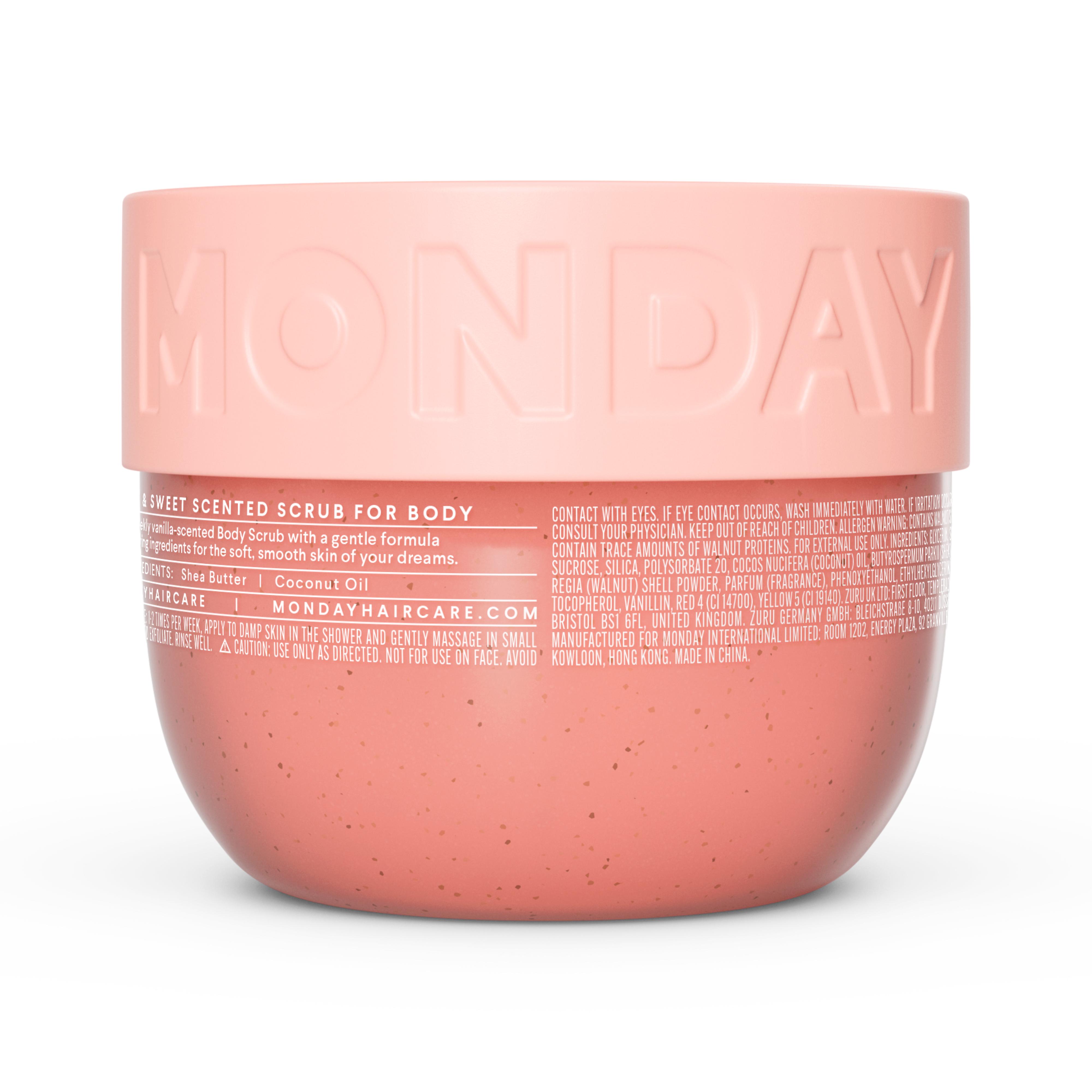 Monday Haircare 510g Vanilla Glaze Exfoliating Body Scrub thumbnail 2
