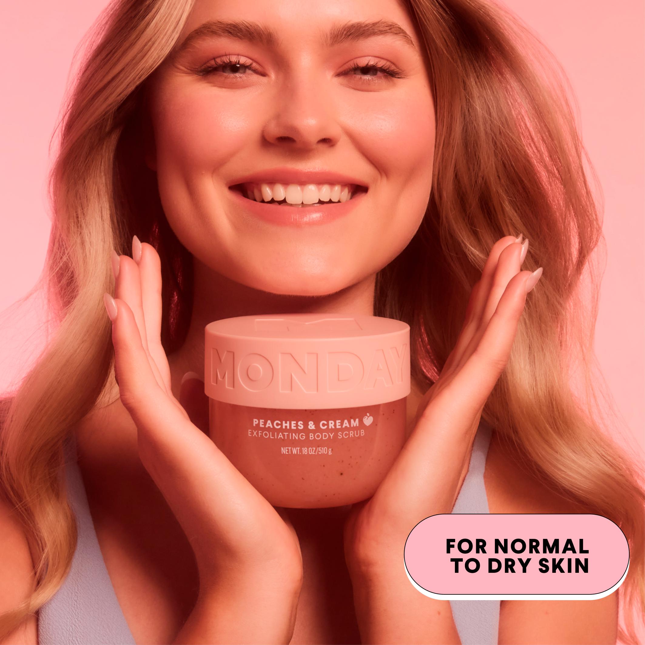 Monday Haircare 510g Peaches & Cream Exfoliating Body Scrub thumbnail 4