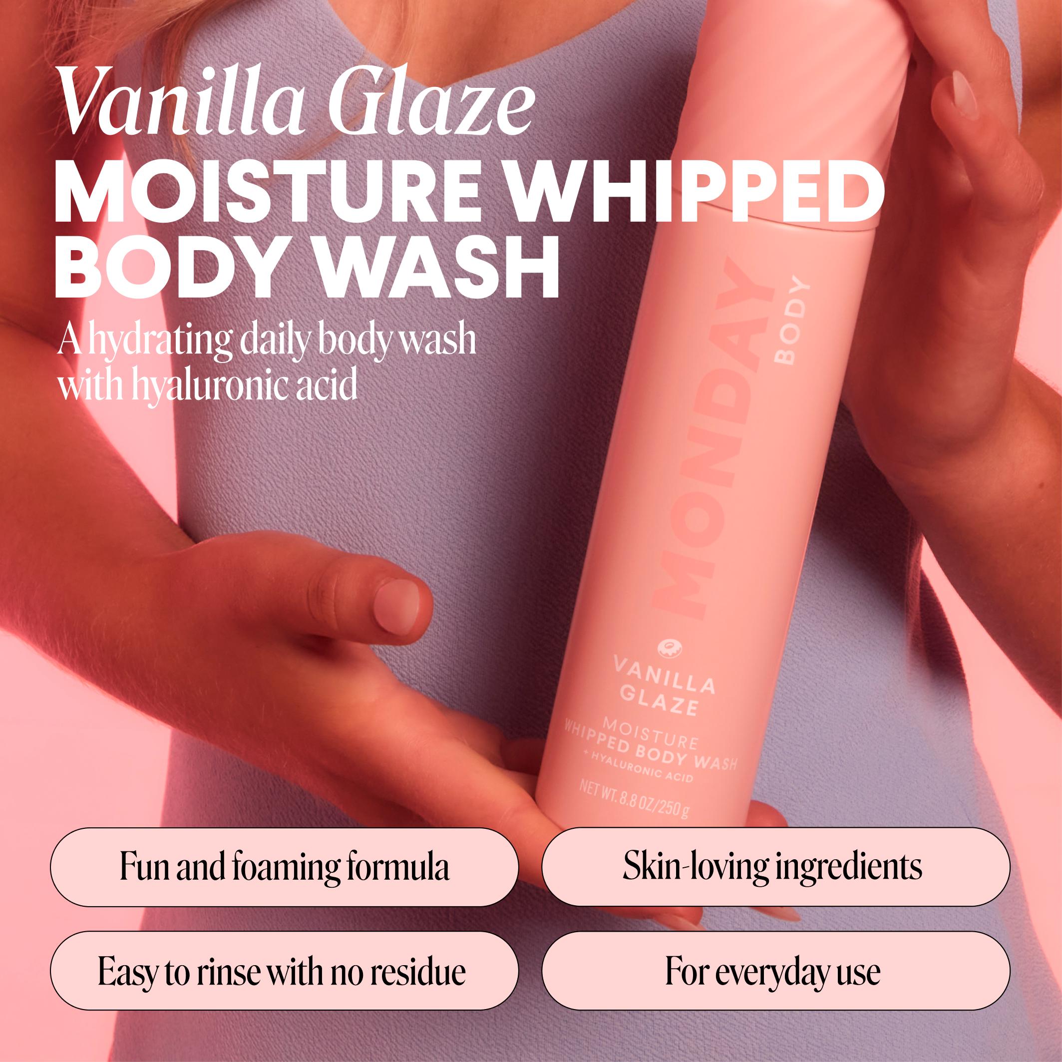 Monday Haircare 265ml Vanilla Glaze Moisture Whipped Body Wash thumbnail 3
