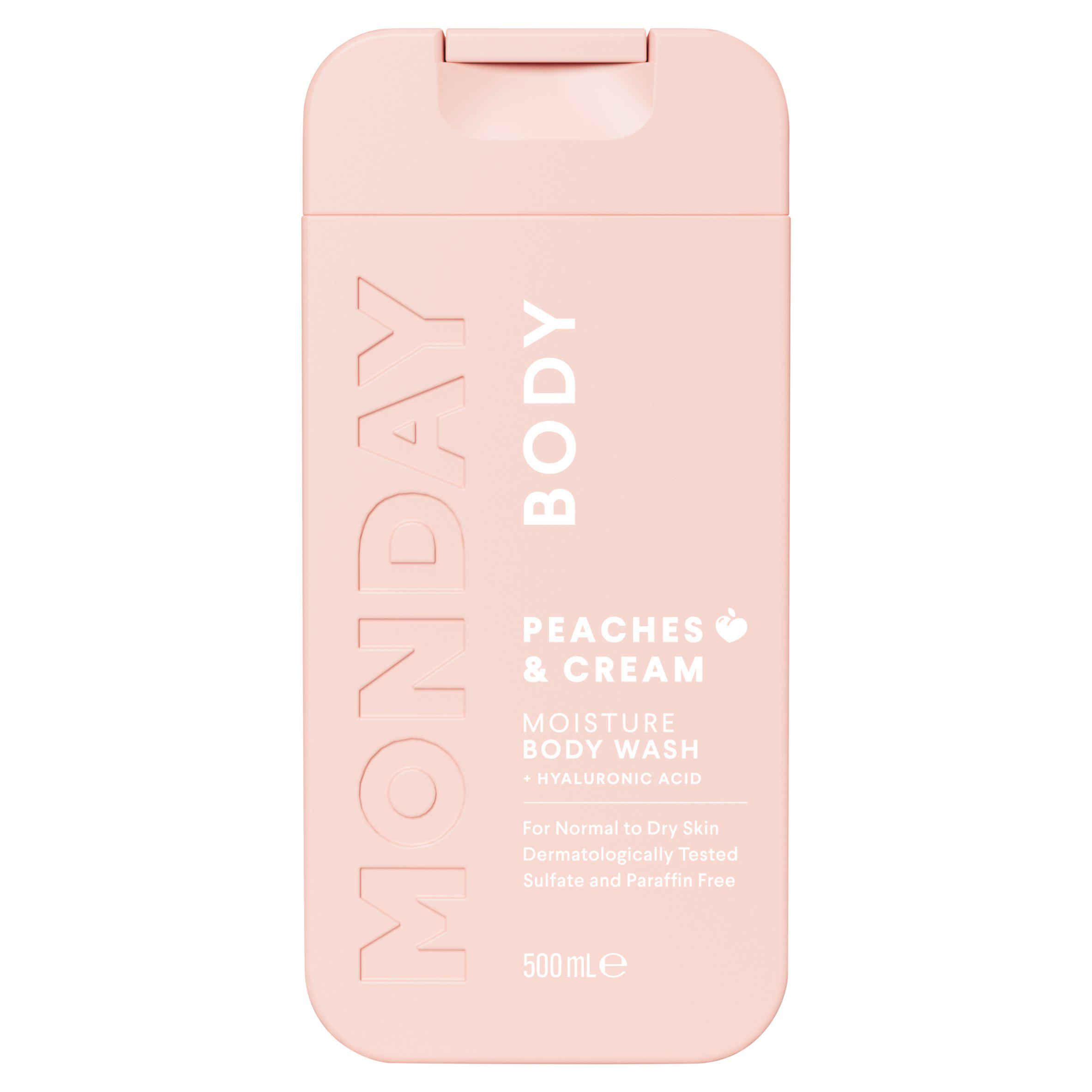 Monday Haircare 500ml Peaches & Cream Moisture Body Wash