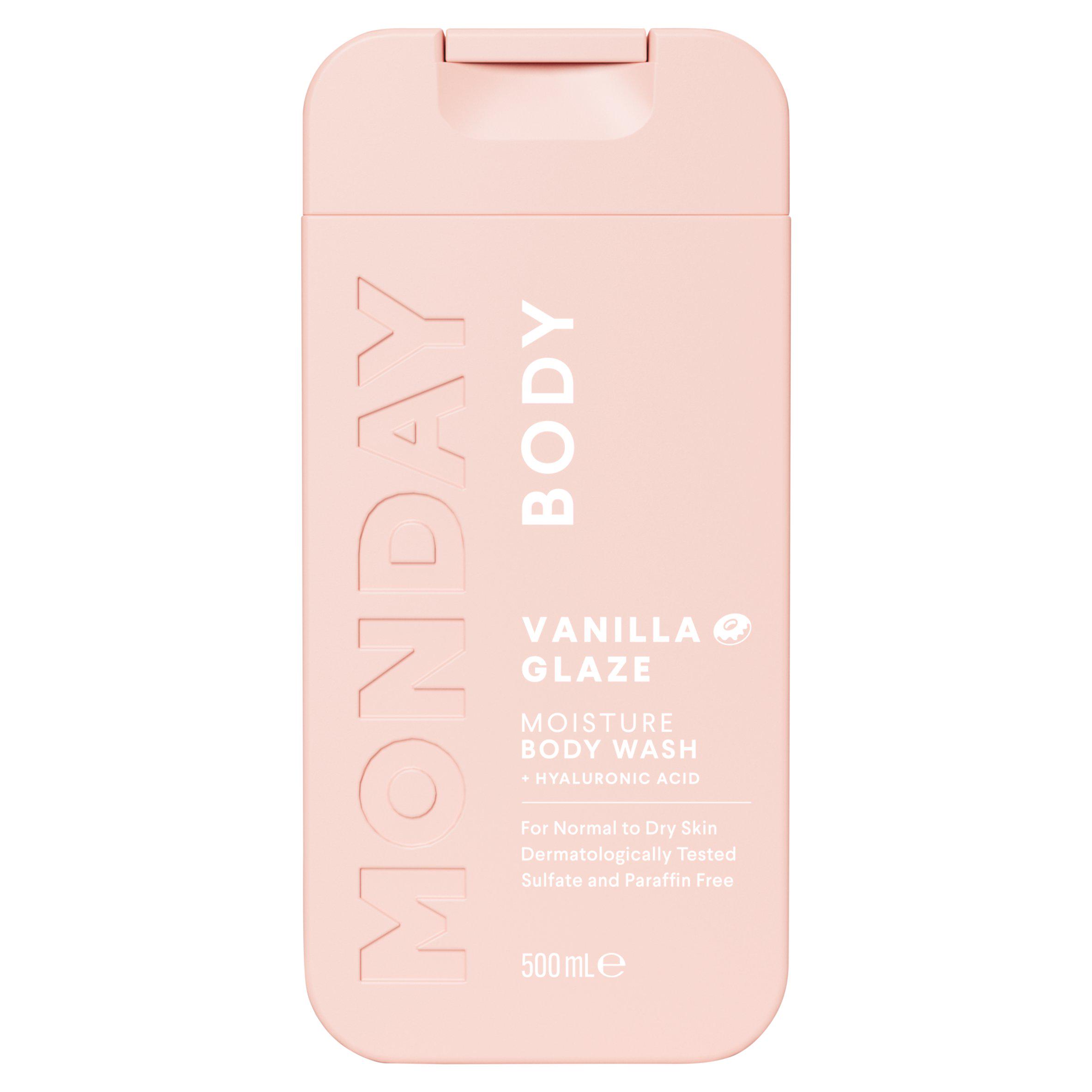 MONDAY HAIRCARE BODY WASH MOISTURE & VANILLA GLAZE 500 ML