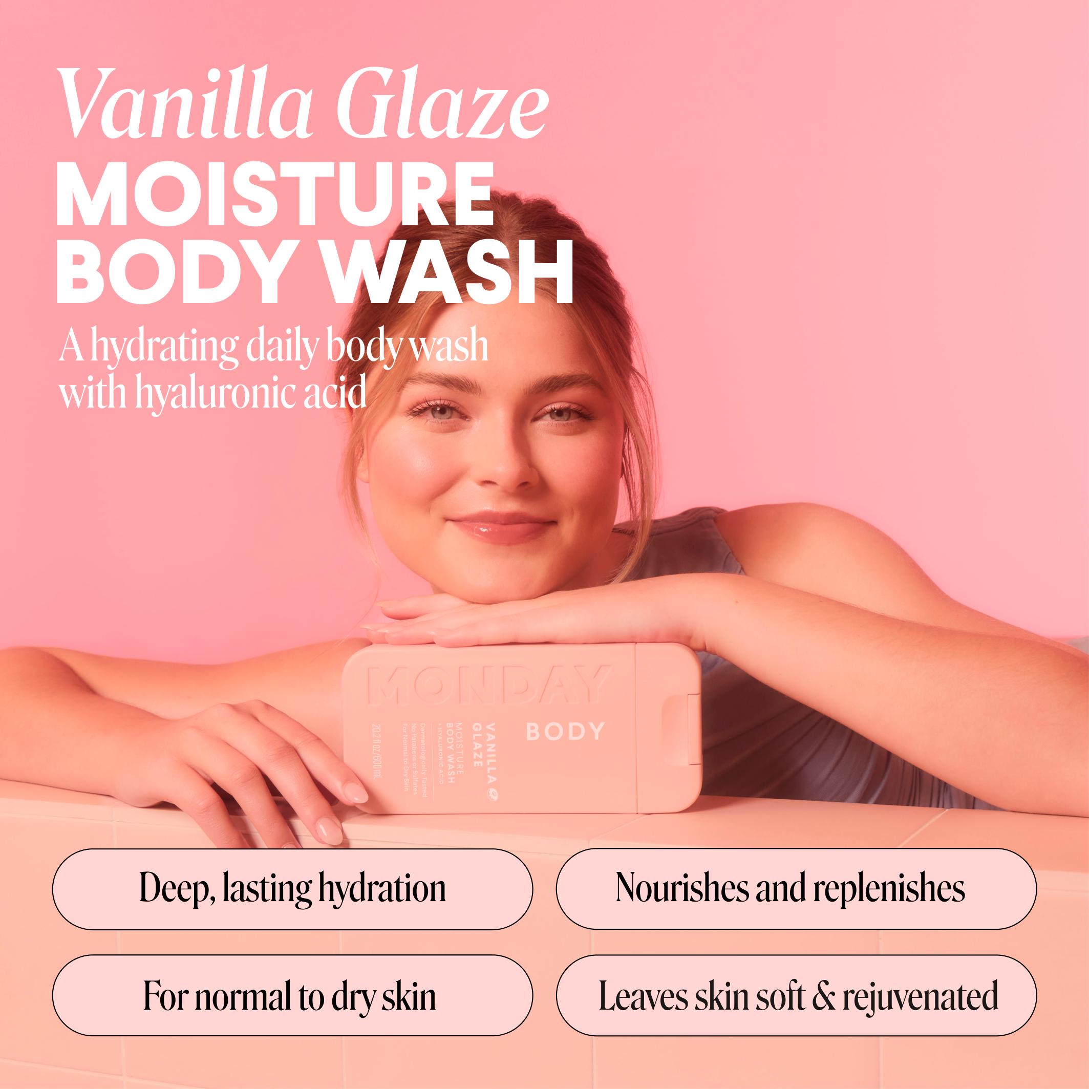 Monday Haircare 500ml Vanilla Glaze Moisture Body Wash thumbnail 3