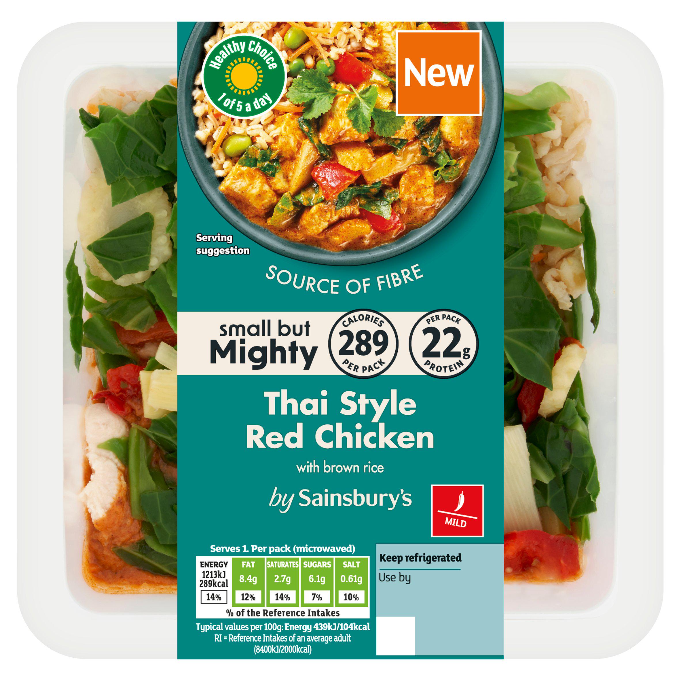 Sainsbury's 300g Thai Style Red Chicken Meal