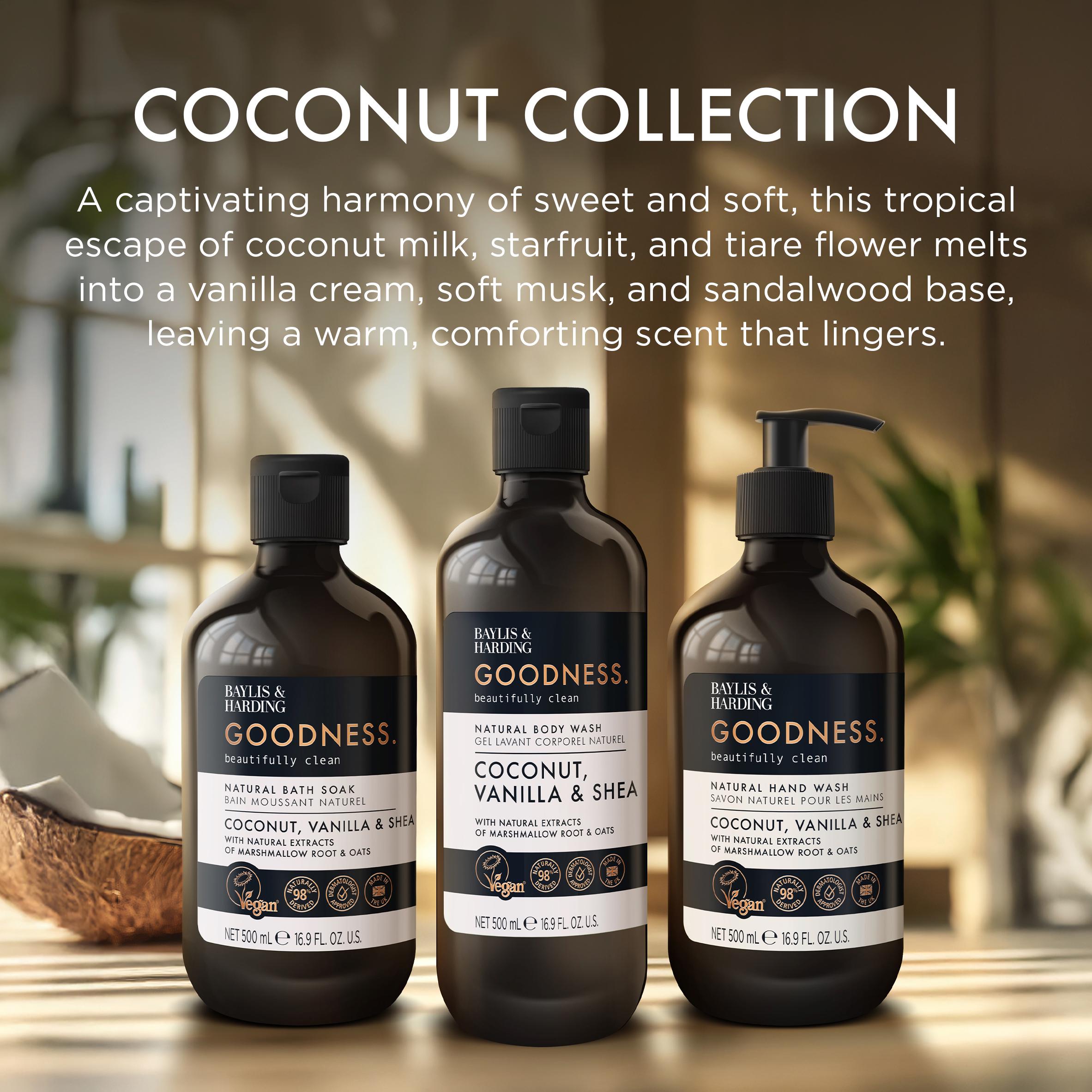 Baylis & Harding 500ml Goodness Coconut, Vanilla & Shea Hand Wash thumbnail 3