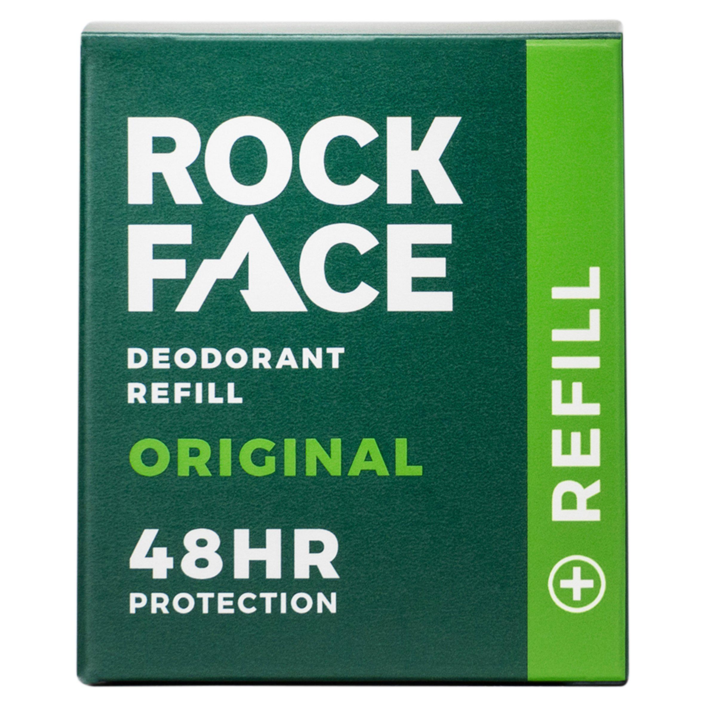 Rock Face Natural Deodorant Refill Original 40G
