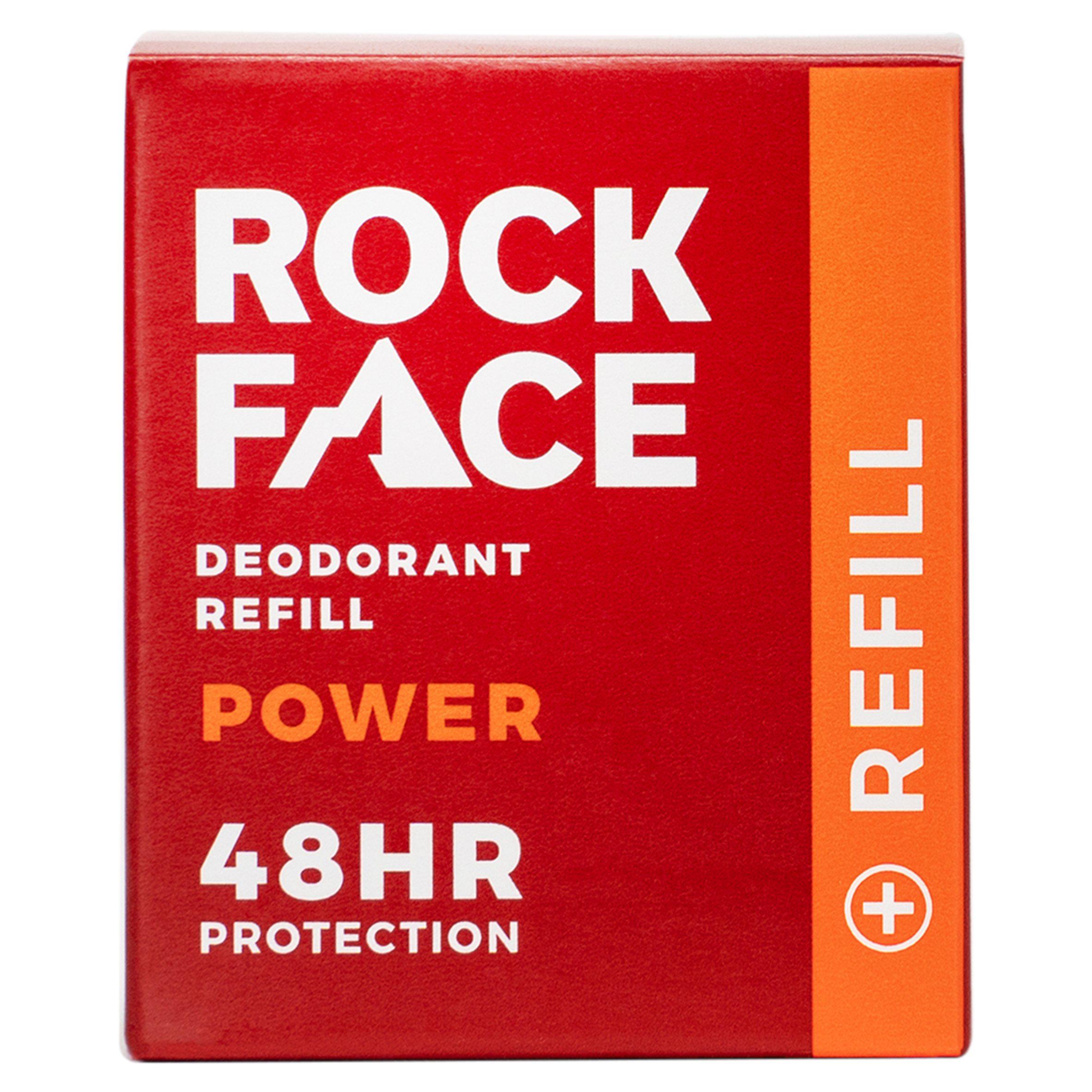 Rock Face Natural Deodorant Refill Power 40G