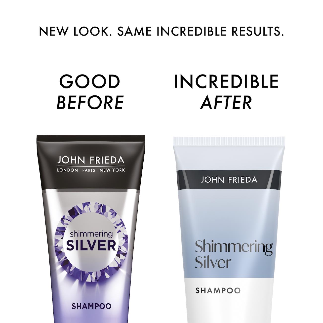 John Frieda 250ml Shimmering Silver Shampoo thumbnail 2