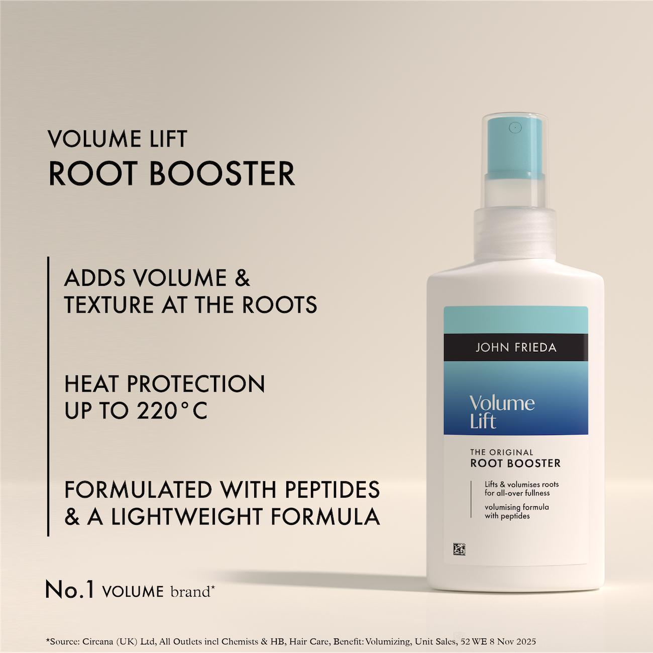 John Frieda 150ml the Original Volume Lift Root Booster Spray thumbnail 3
