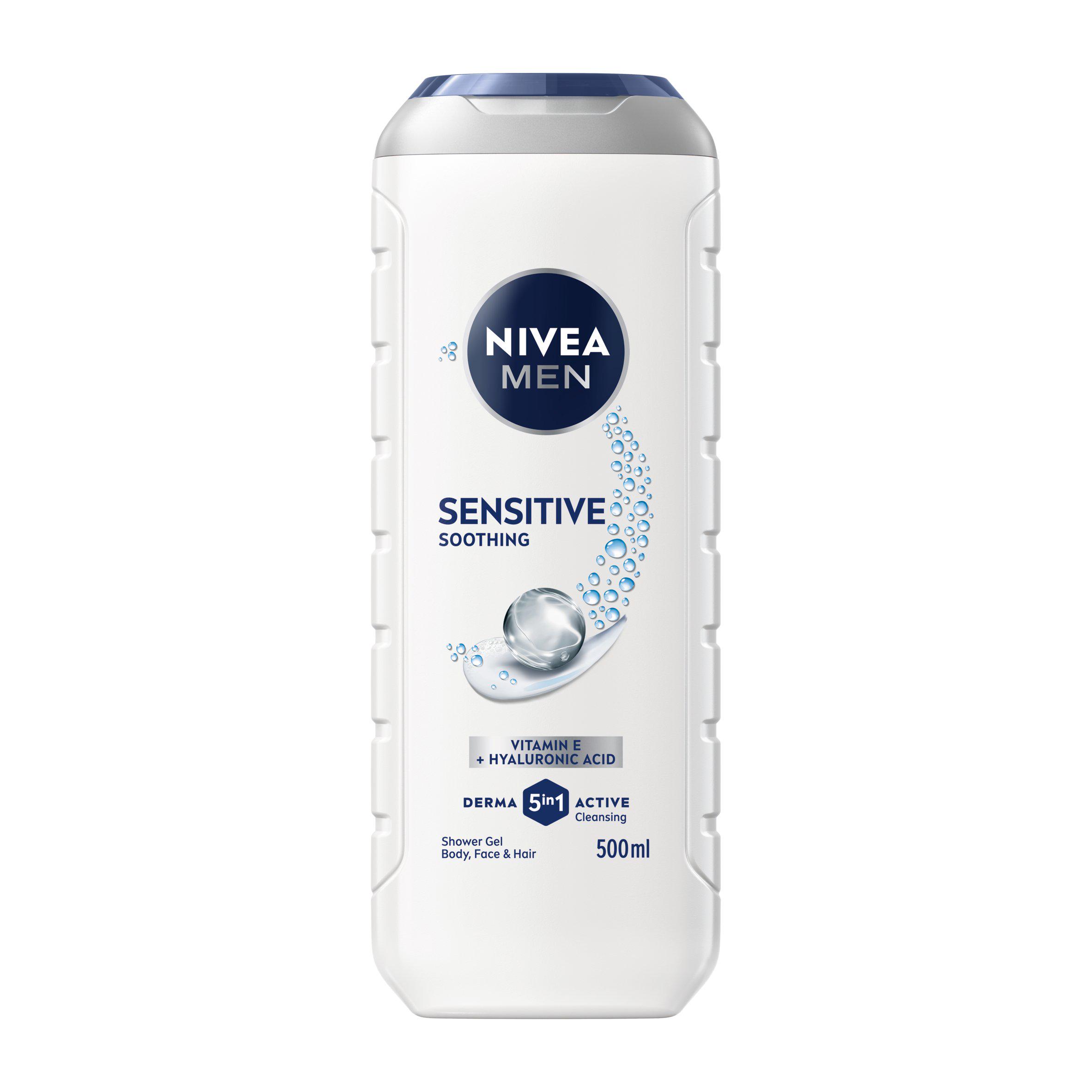 Nivea Men Sensitive Shower Gel 500ml 500ML