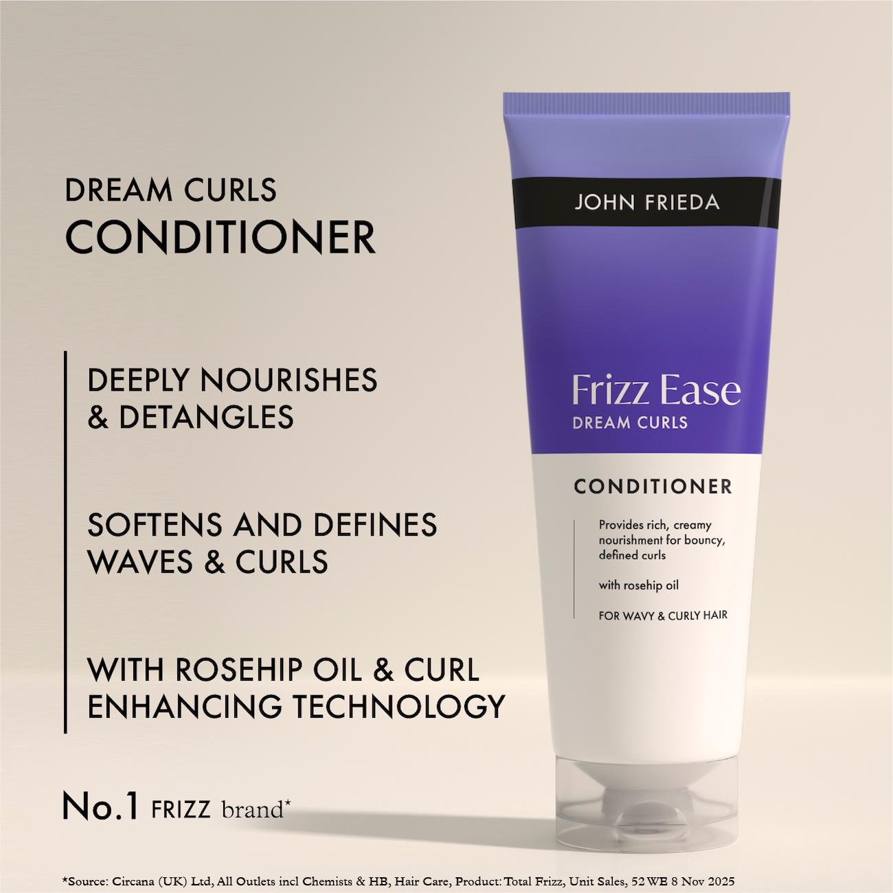 John Frieda 250ml Frizz Ease Dream Curls Conditioner thumbnail 3