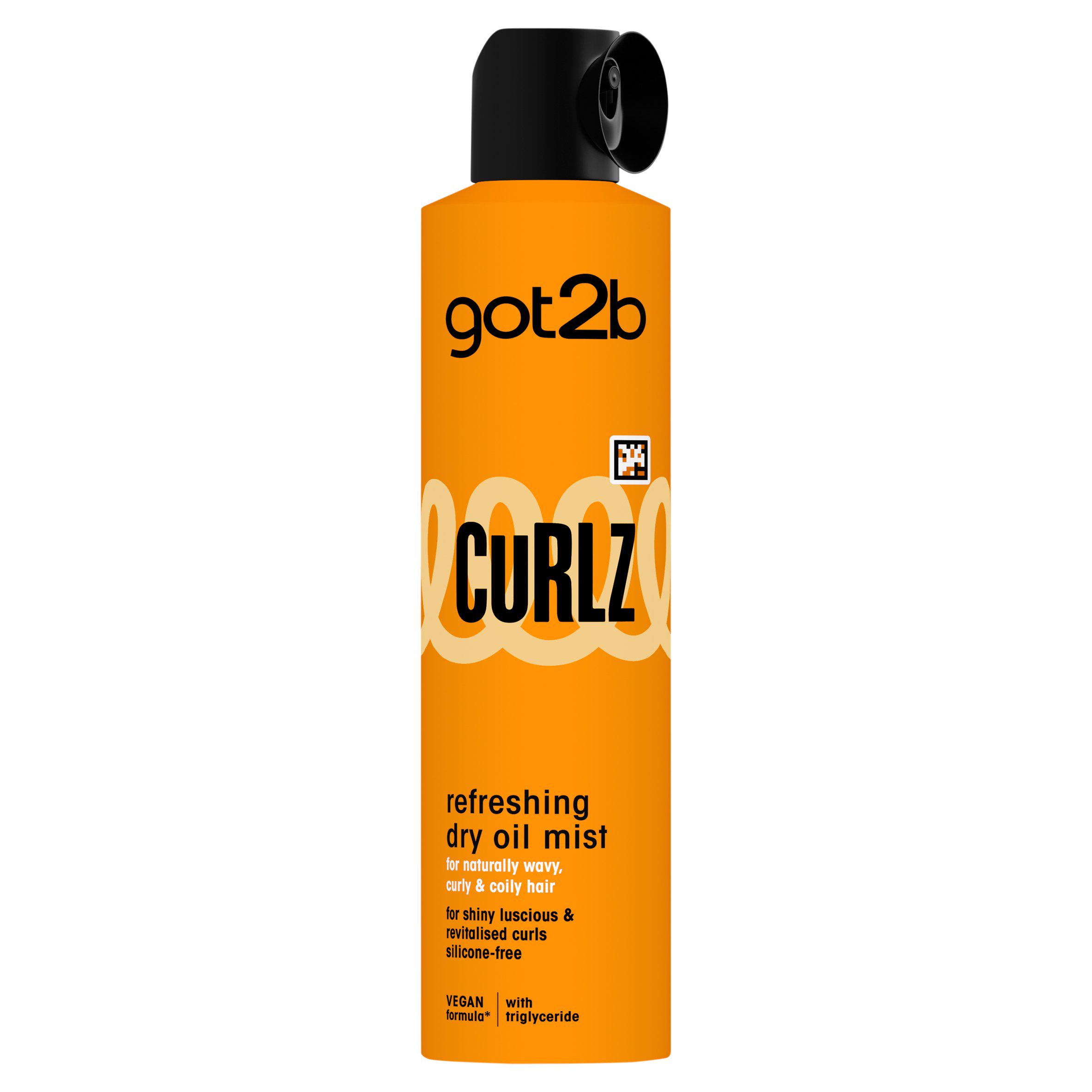got2b CURLZ Refreshing Dry Oil Mist 200ml