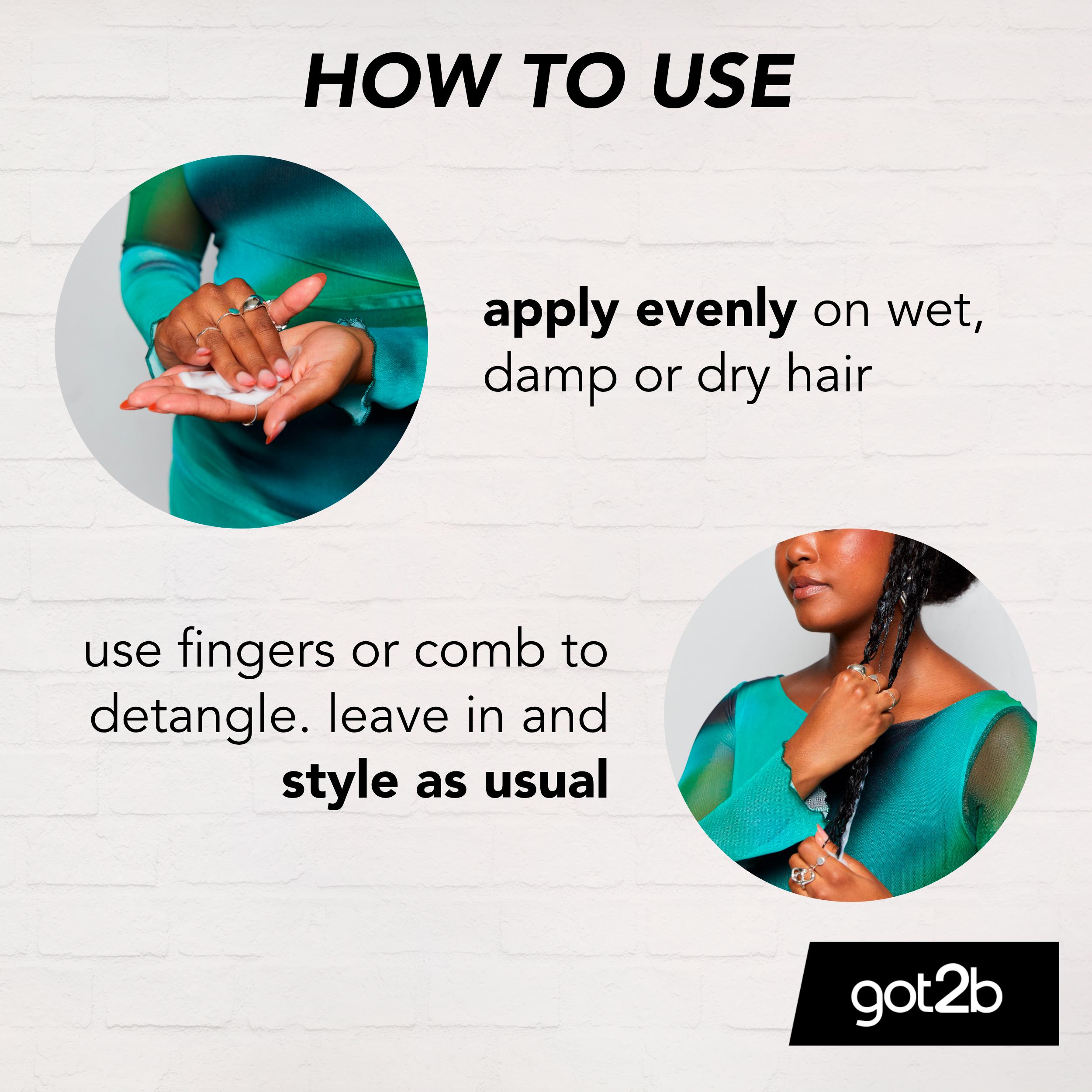 Schwarzkopf Got2b 200ml Curlz Moisturising Detangler thumbnail 4