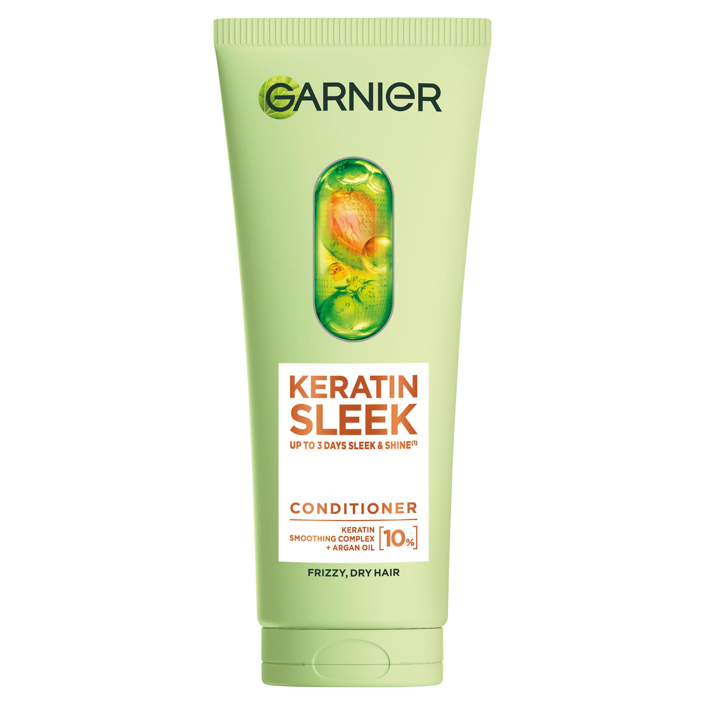 Garnier Keratin Sleek Conditioner 200ml