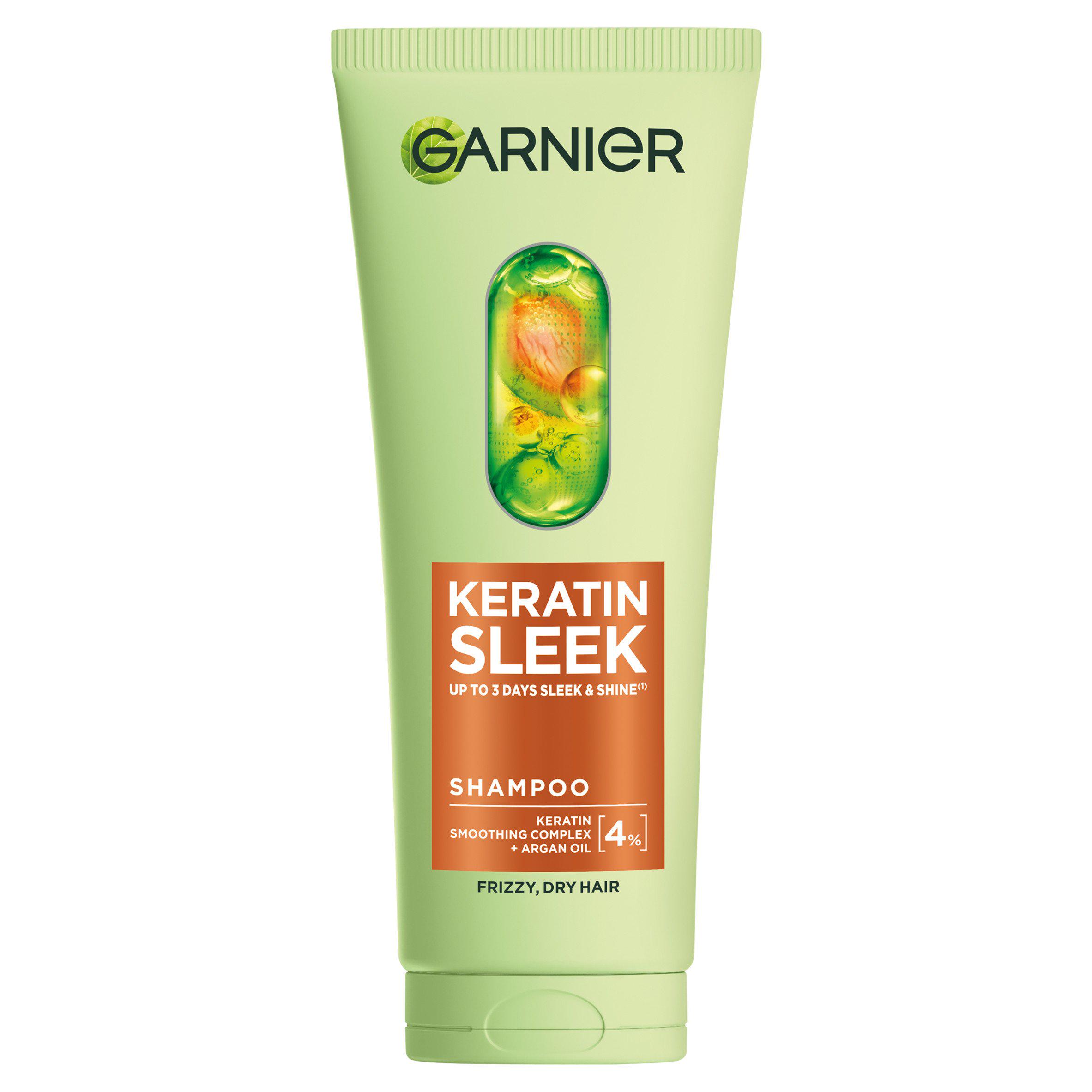 Garnier Keratin Sleek Shampoo 200ml