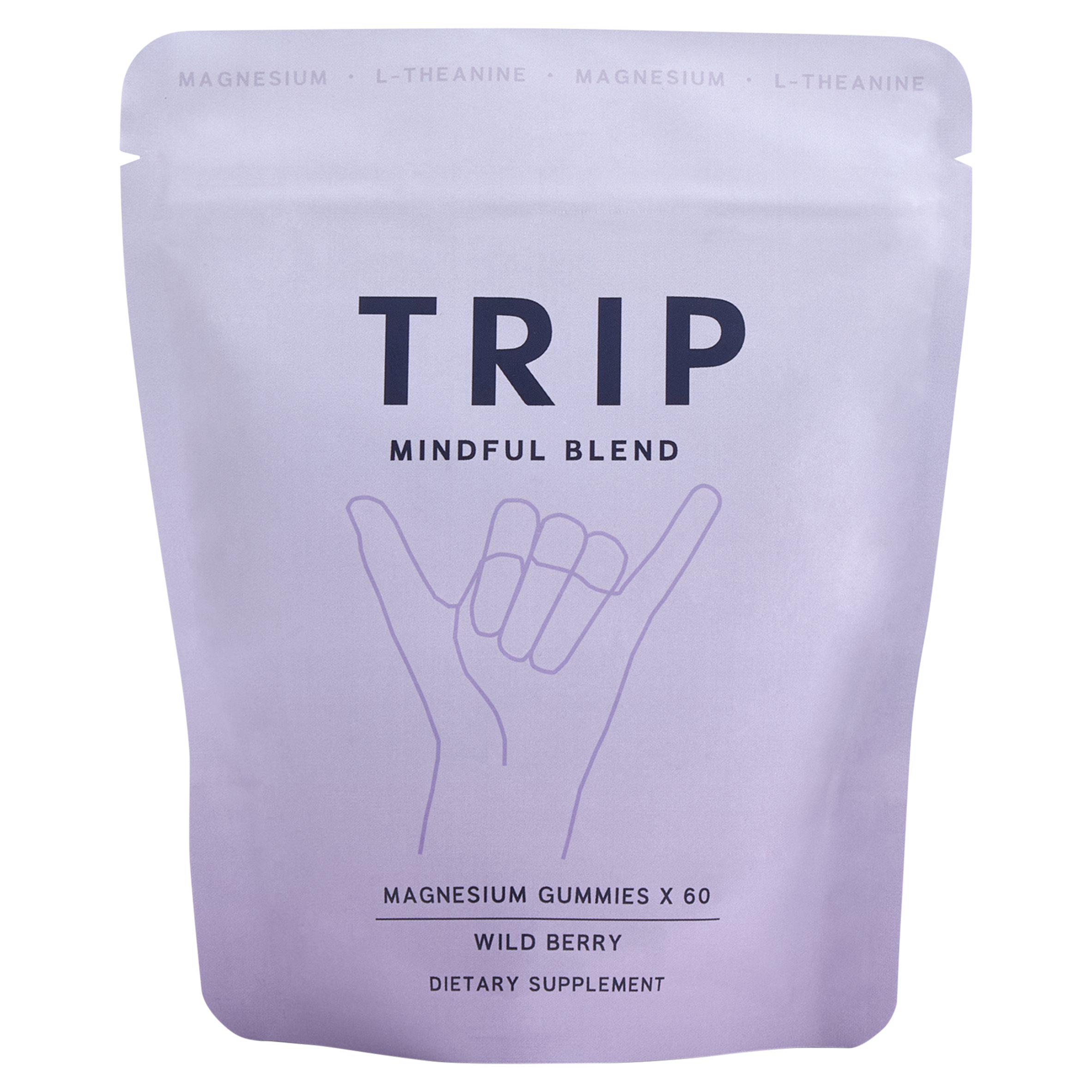 Trip 60 x Wild Berry Magnesium Gummies