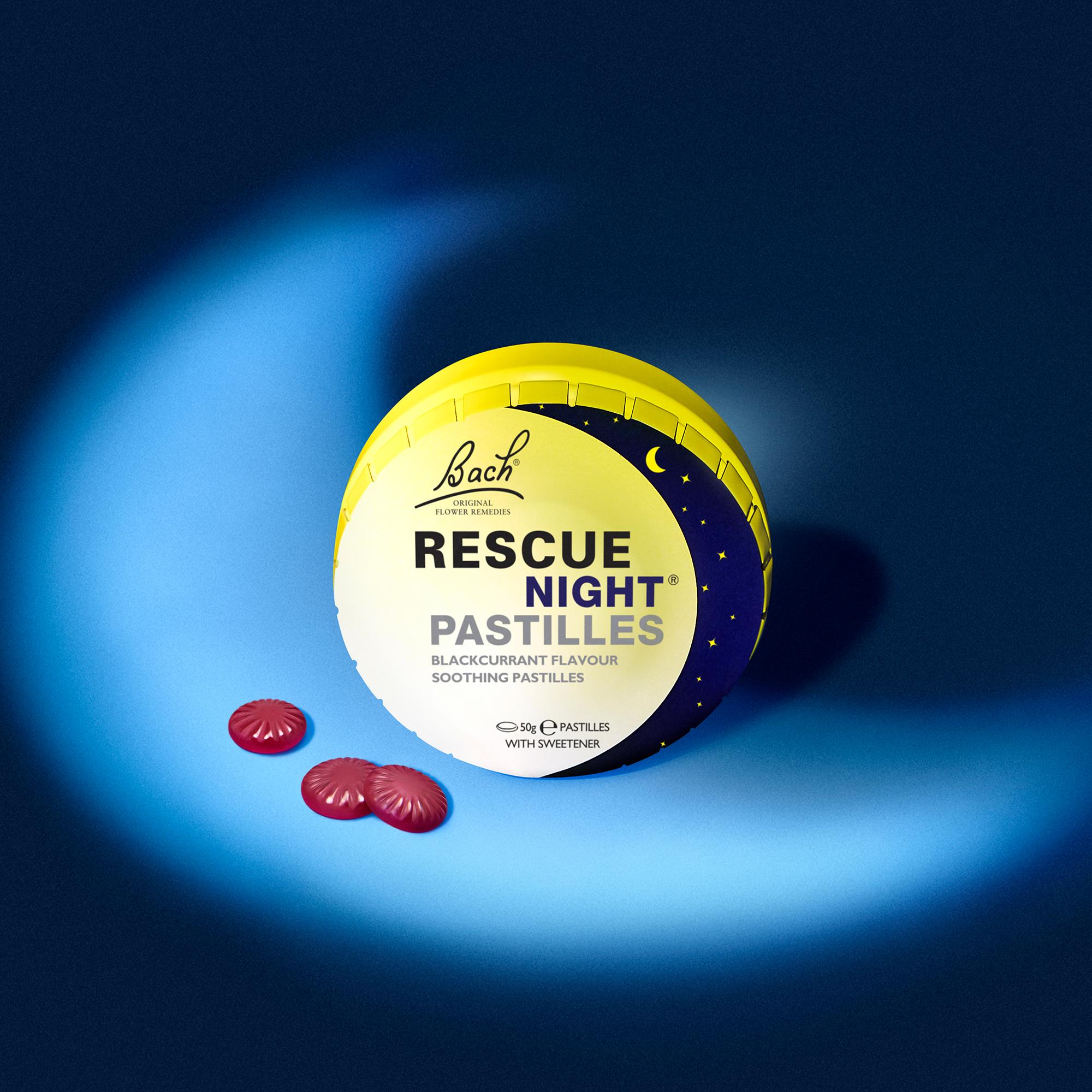 Bach Rescue Blackcurrant Flavour Night Soothing Pastilles thumbnail 3