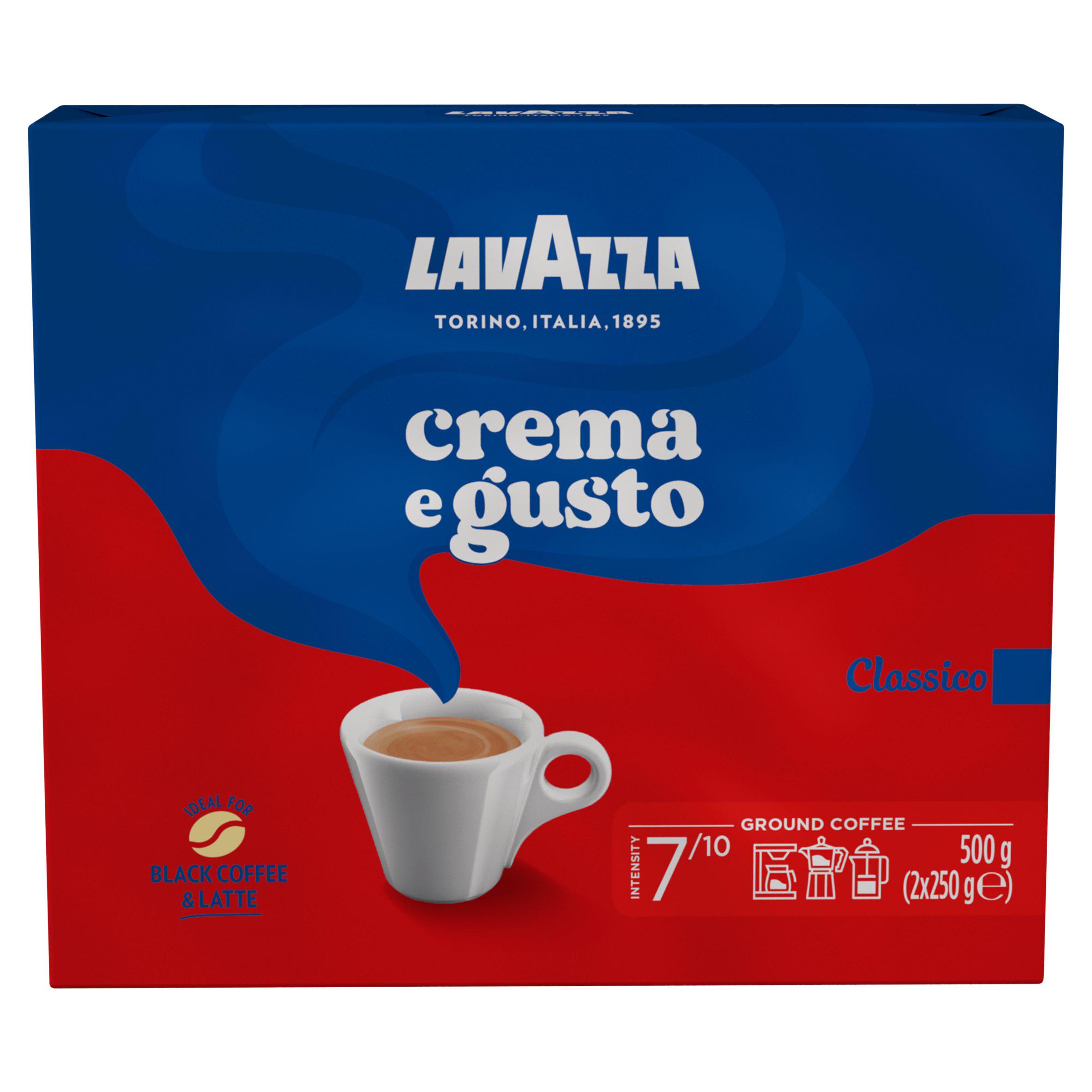 LAVAZZA CREMA E GUSTO CLASSICO GROUND ROASTED COFFEE 500 g