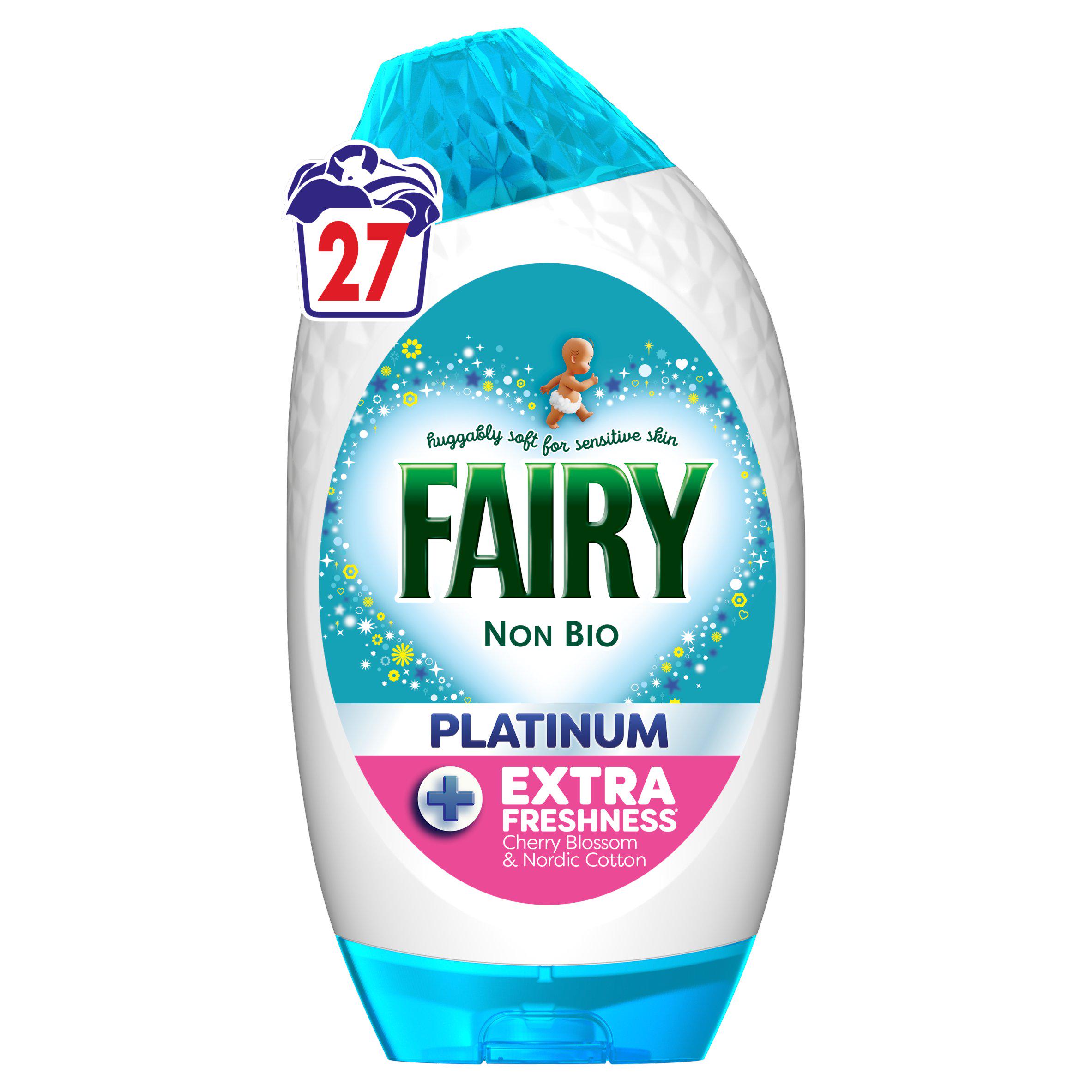 Fairy Non Bio Detergent Gel 27 Washes