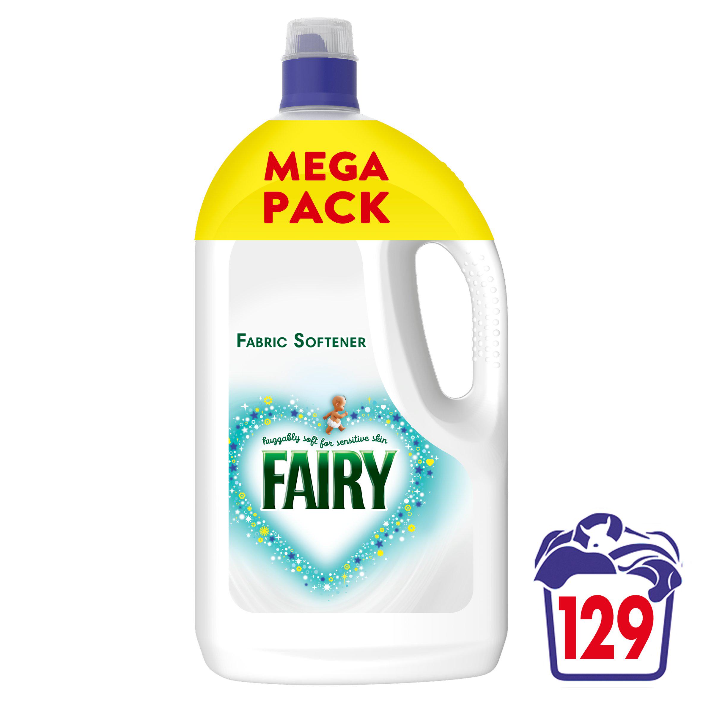 Fairy Fabric Softener, 129 Washes