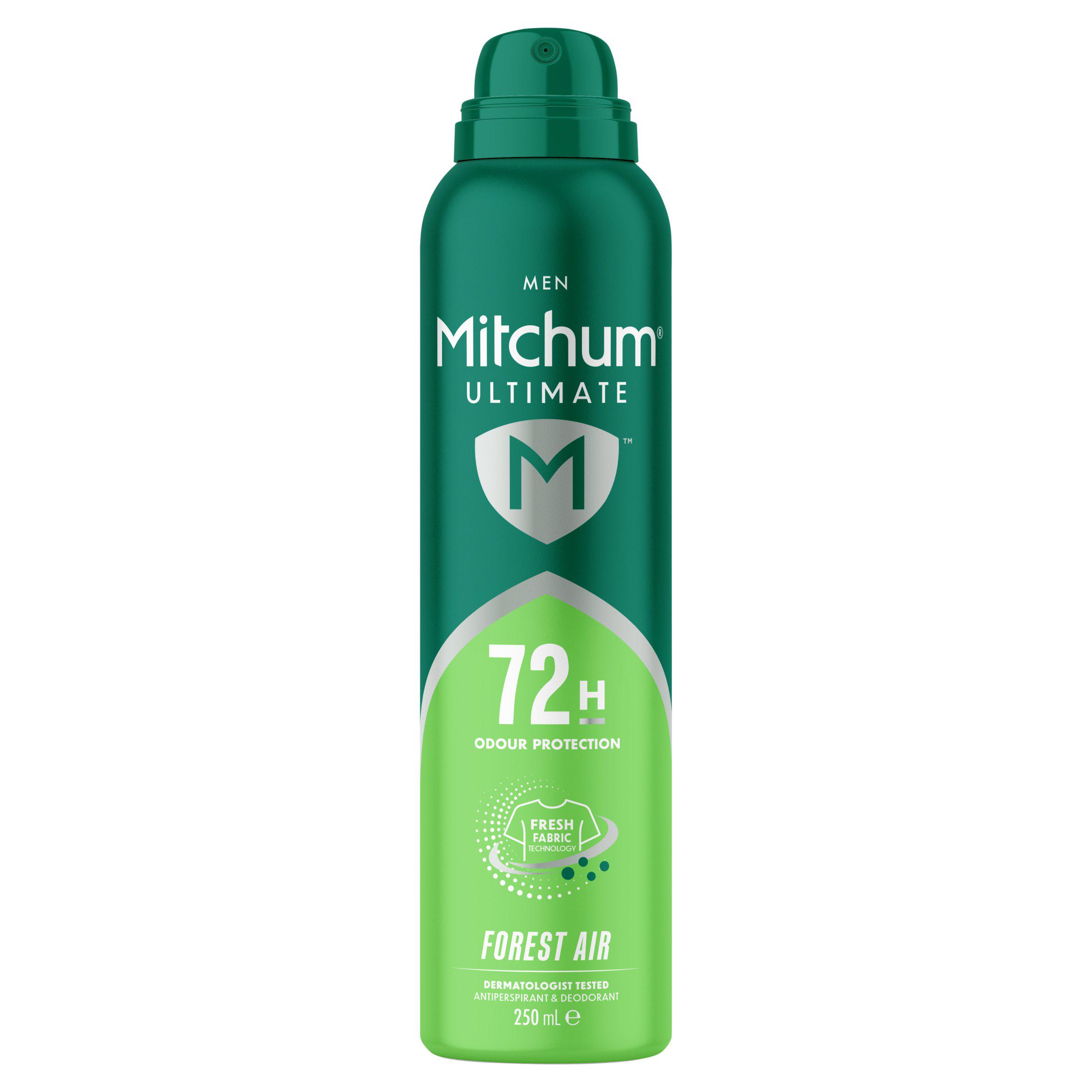 Mitchum 250ml Men Ultimate Forest Air Antiperspirant Deodorant Spray