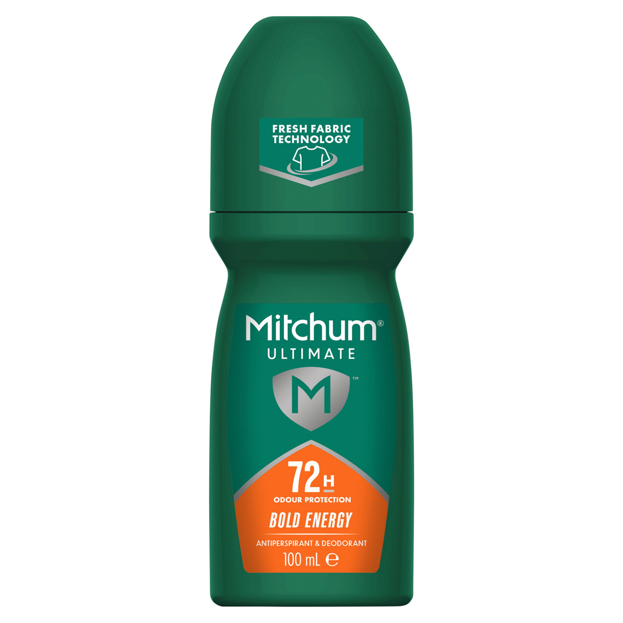 Mitchum 100ml Ultimate Bold Energy Antiperspirant Roll On Deodorant