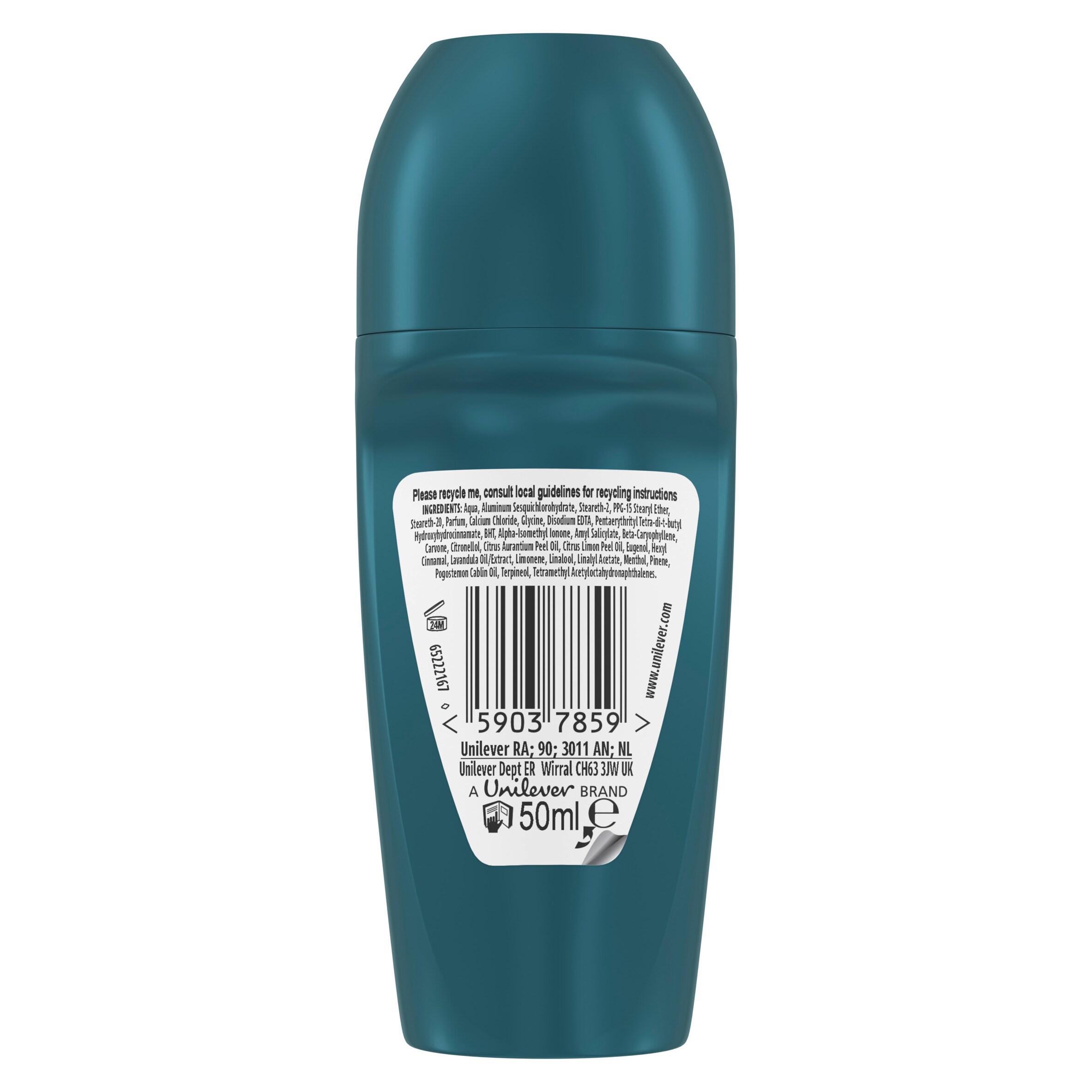 Sure Men 50ml Nonstop Protection Menthol & Blue Lavender Antiperspirant Deodorant Roll On thumbnail 6