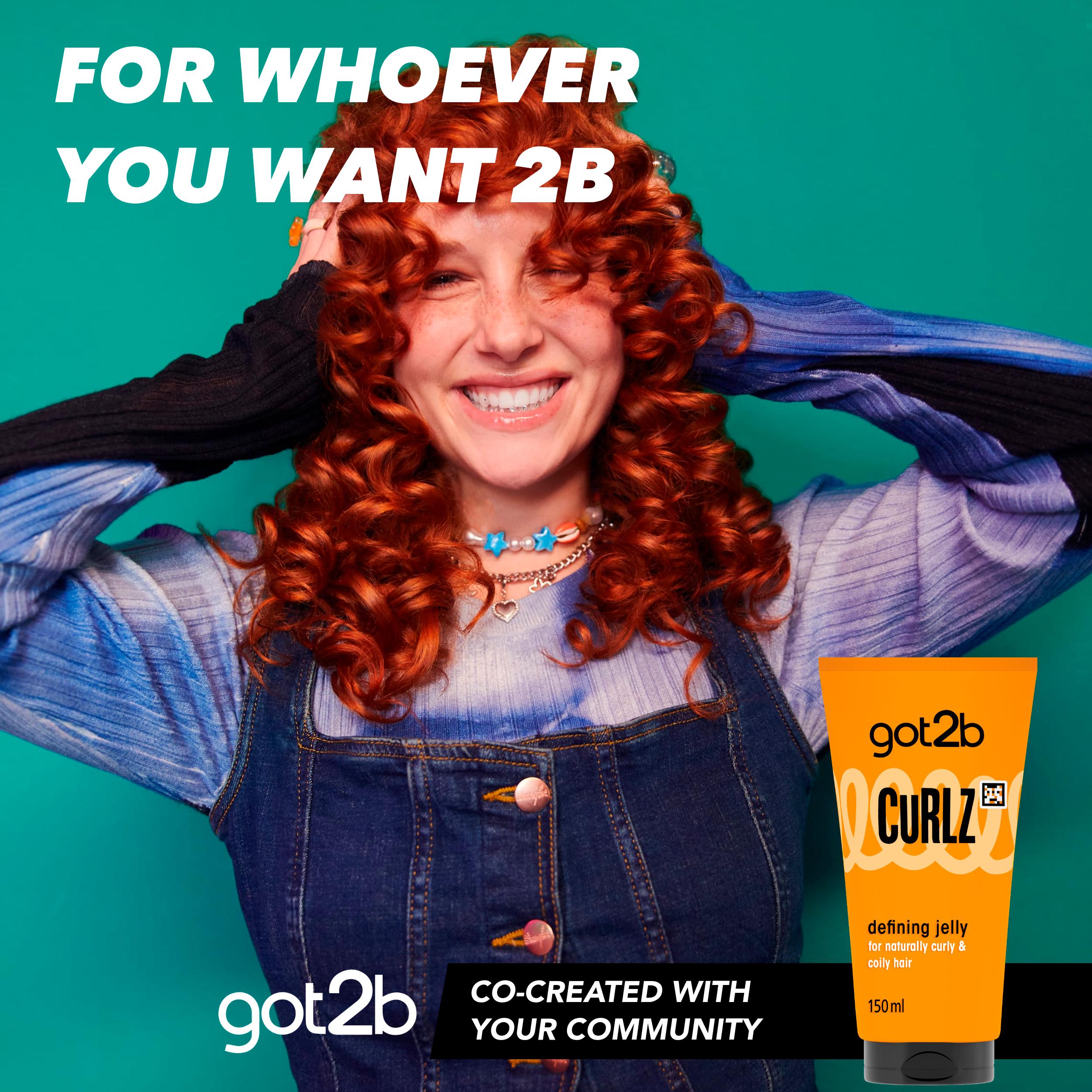 Schwarzkopf Got2b 150ml Curlz Defining Jelly thumbnail 2