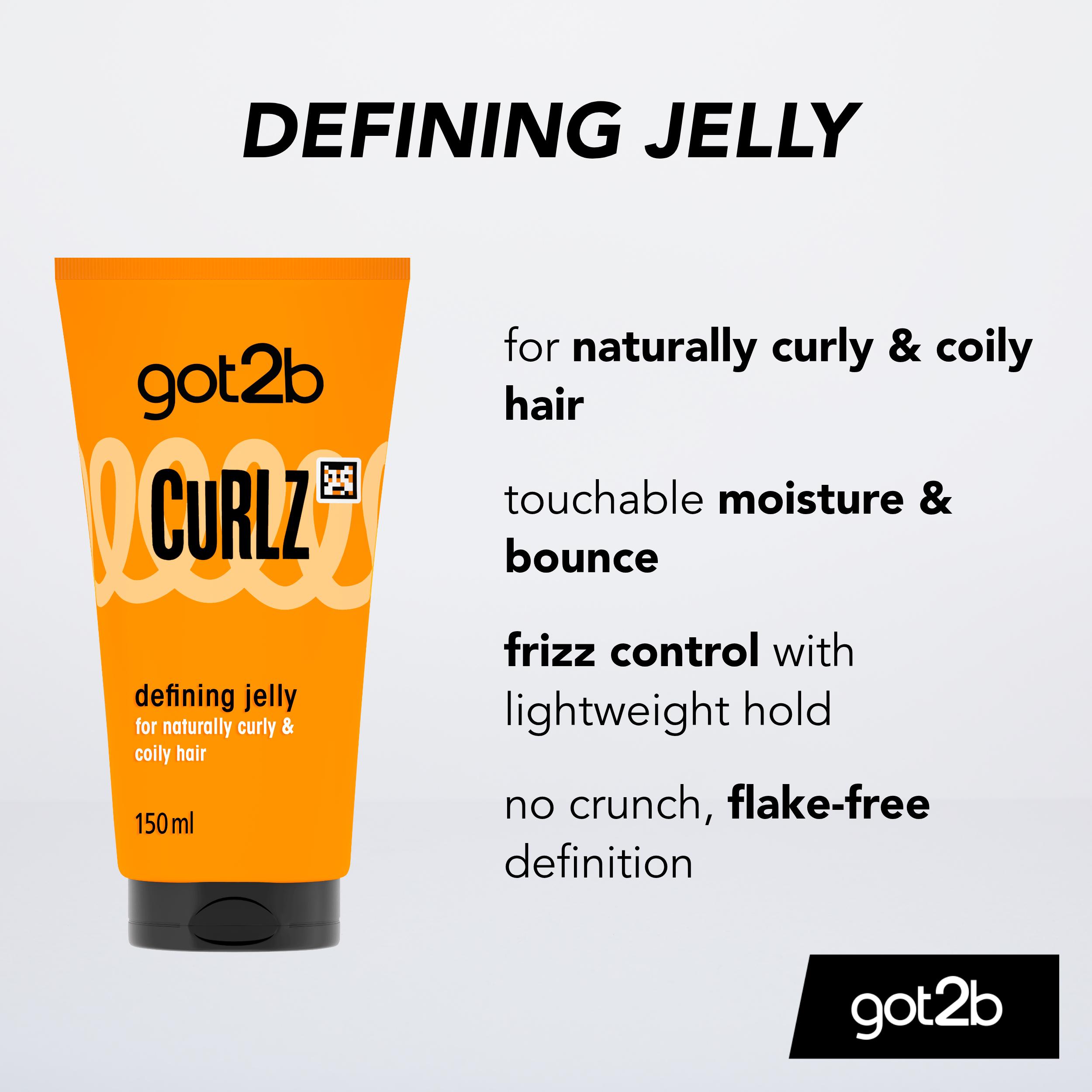 Schwarzkopf Got2b 150ml Curlz Defining Jelly thumbnail 3